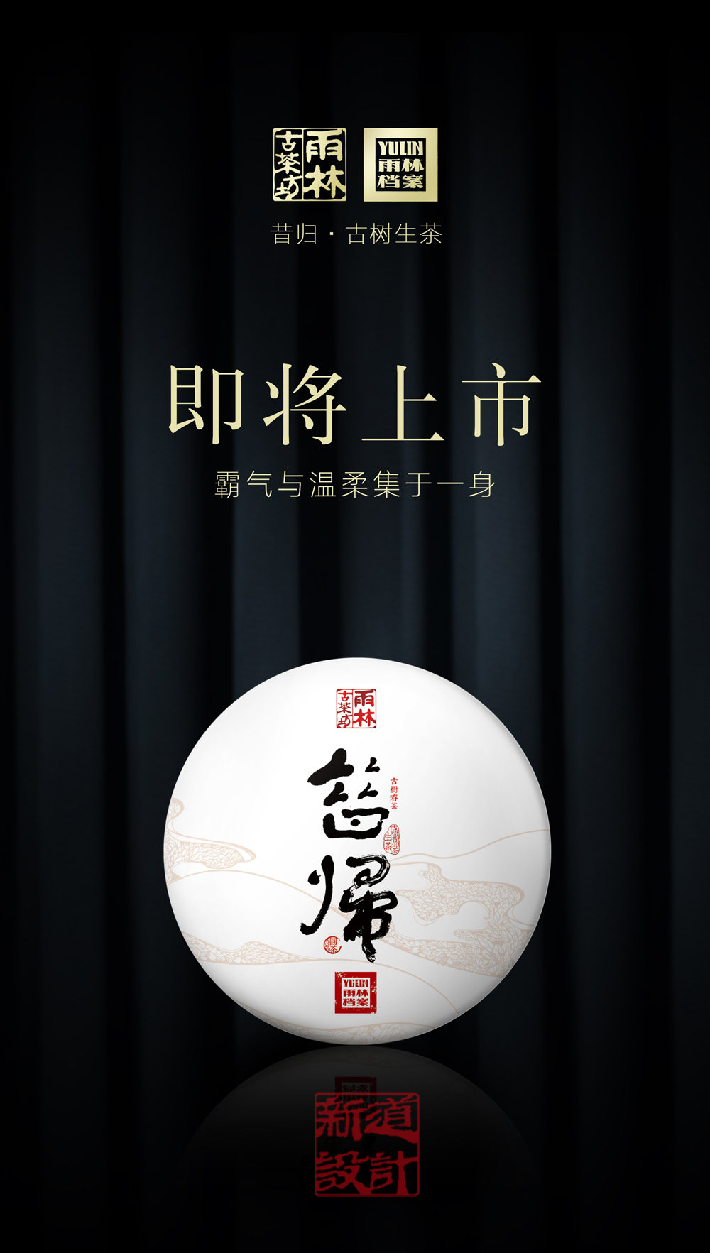 昔归古树普洱茶包装设计 新道设计