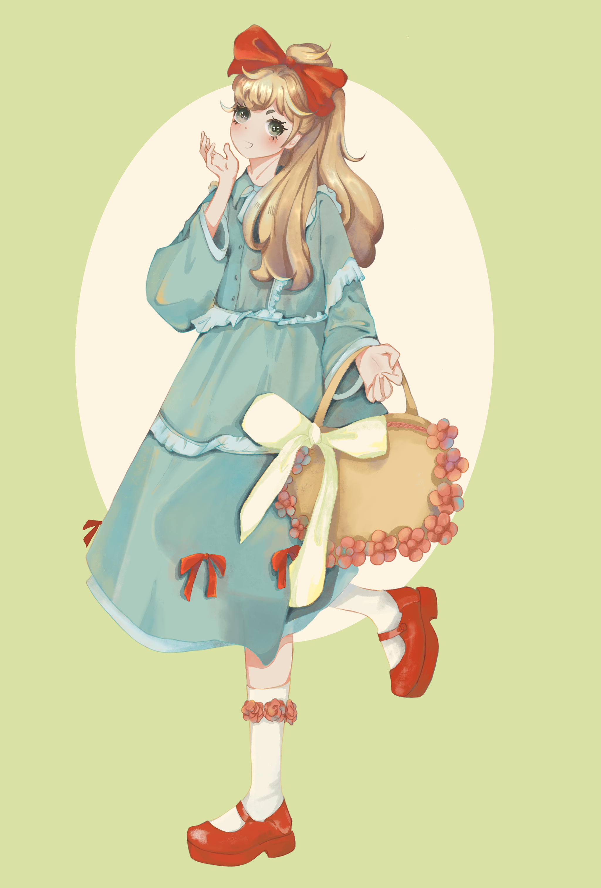 少女插画 立绘 - 江彩儿 - 原创作品 - 视觉中国(shijueme)