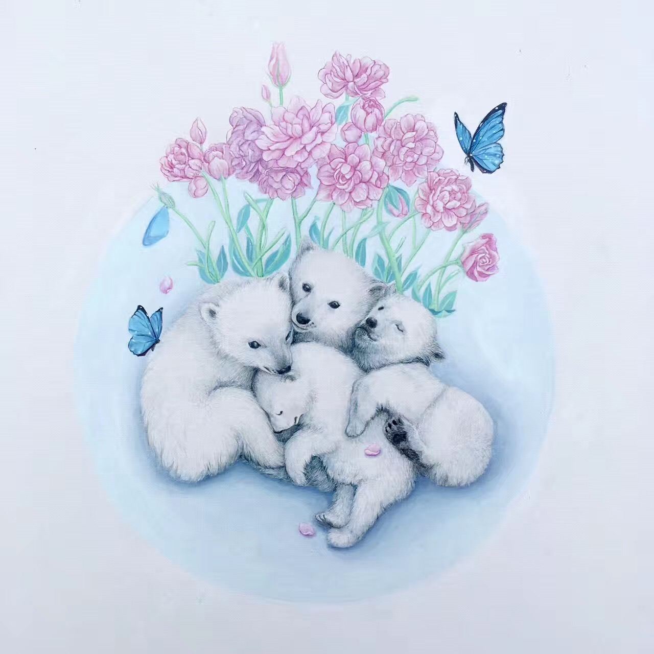 小邪治癒系插畫 動物篇