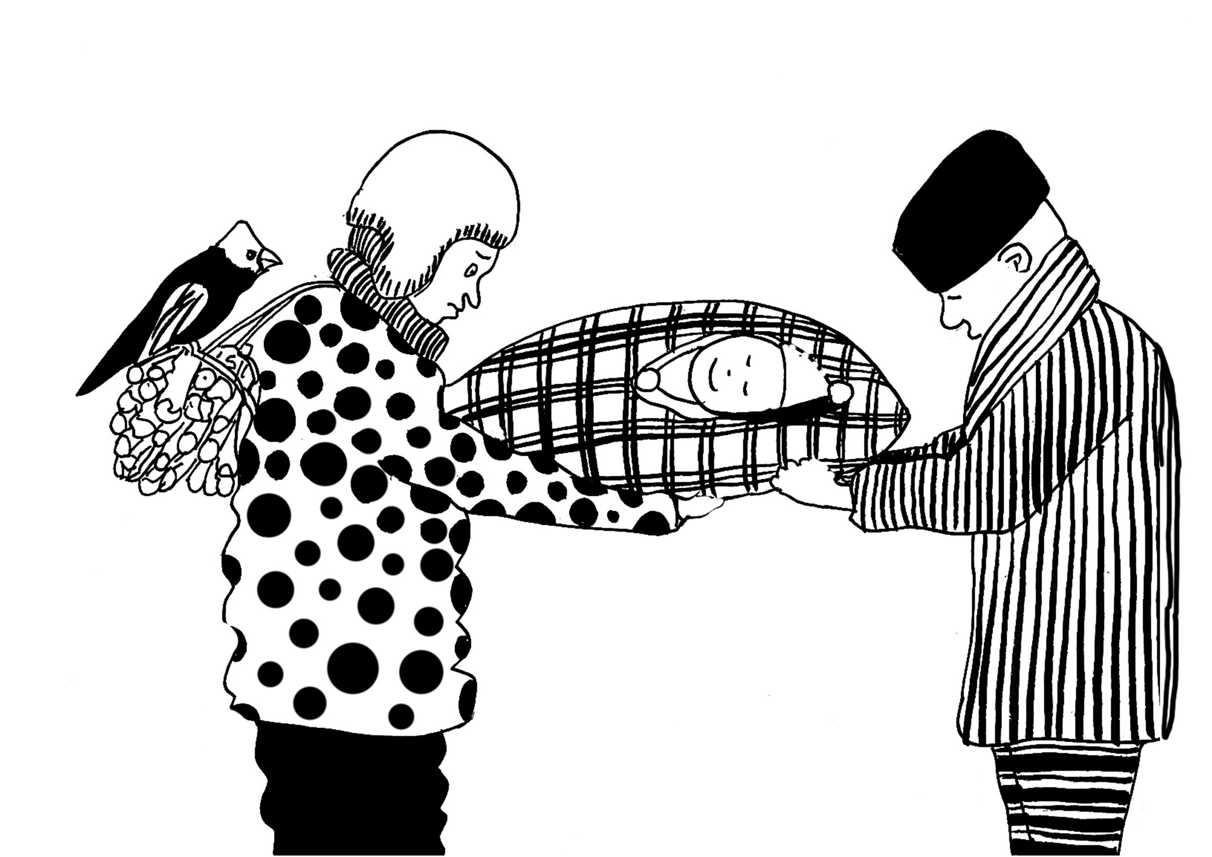 《王尔德童话》插图