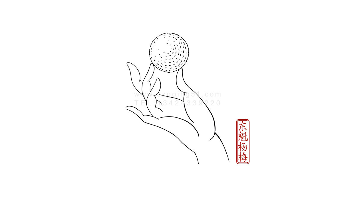 古一设计 x 原野农场 杨梅红酒酒标设计 杨梅酒包装设计案例