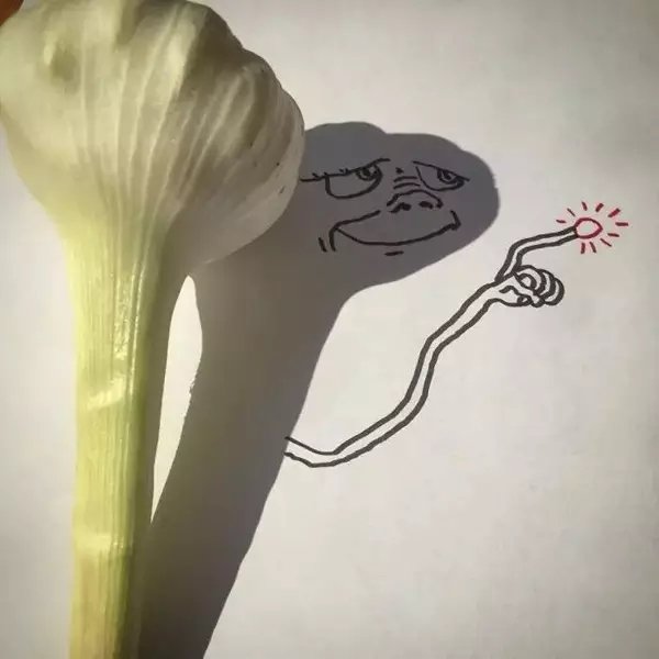 vincent bal 用影子绘画故事