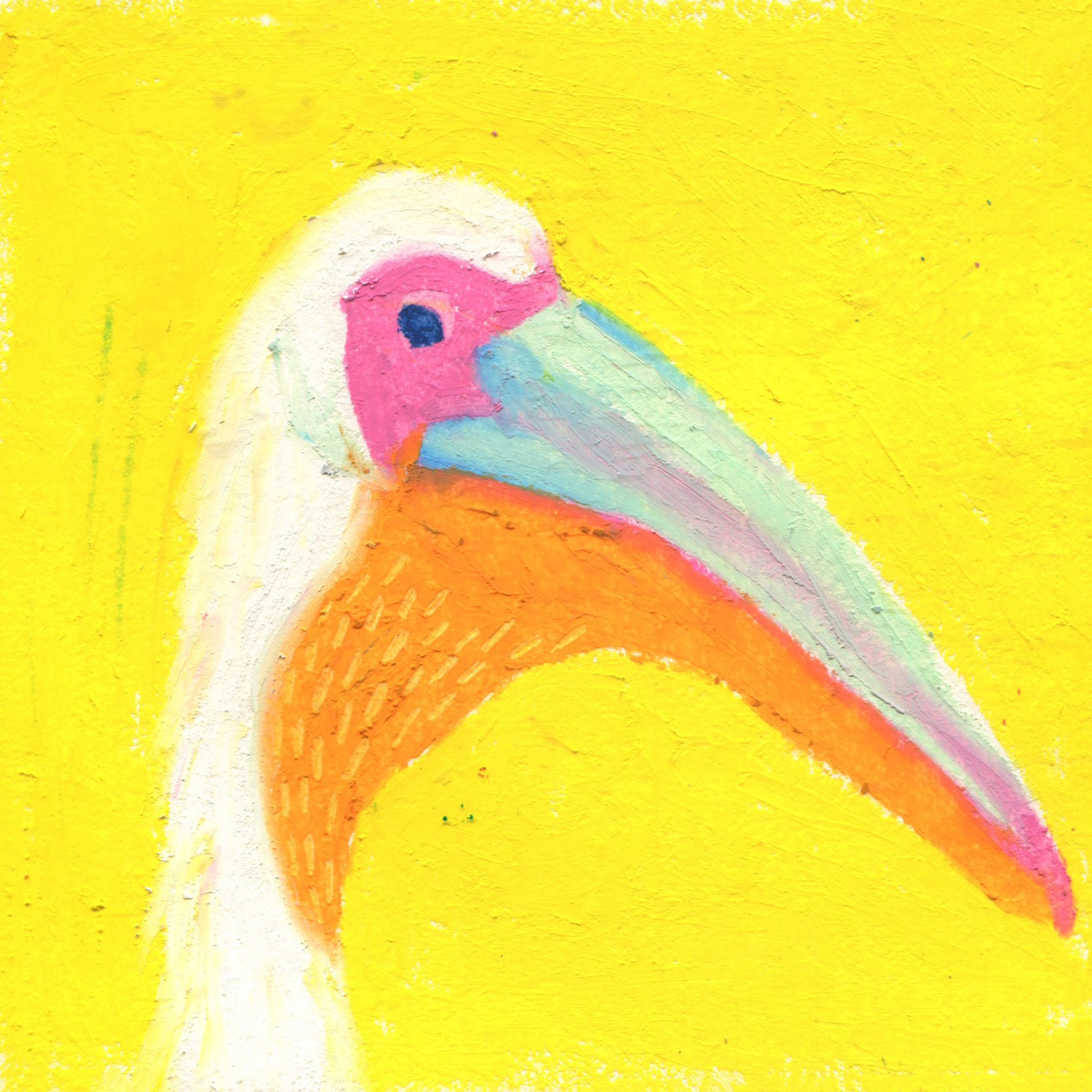 油画棒动物装饰画!