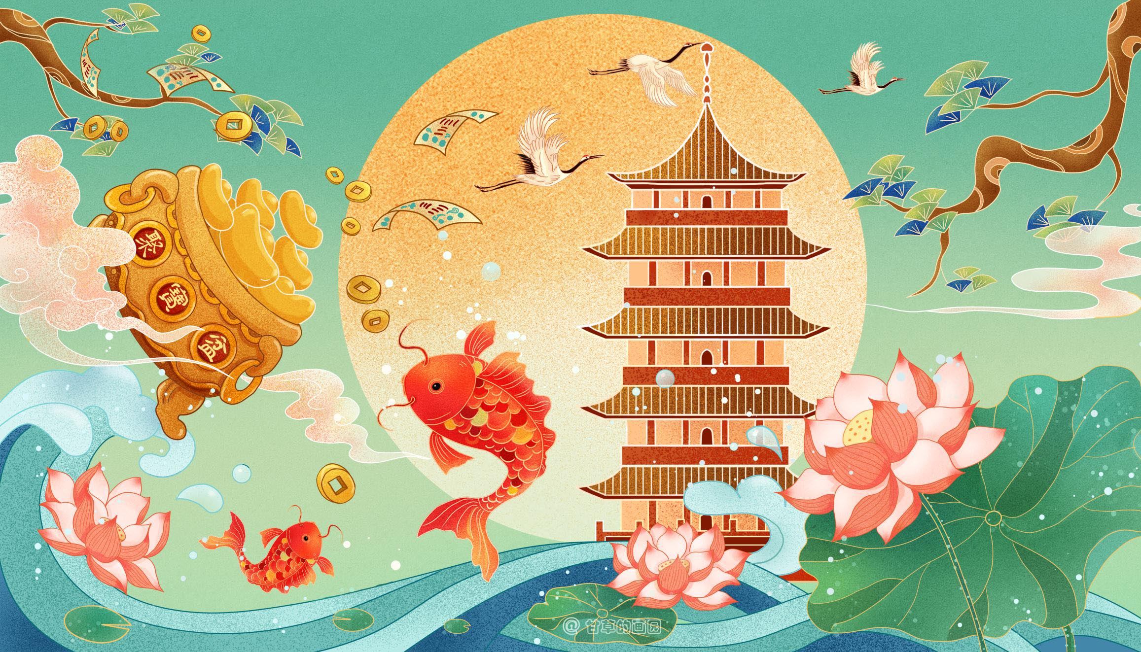 牛年国潮牛转乾坤