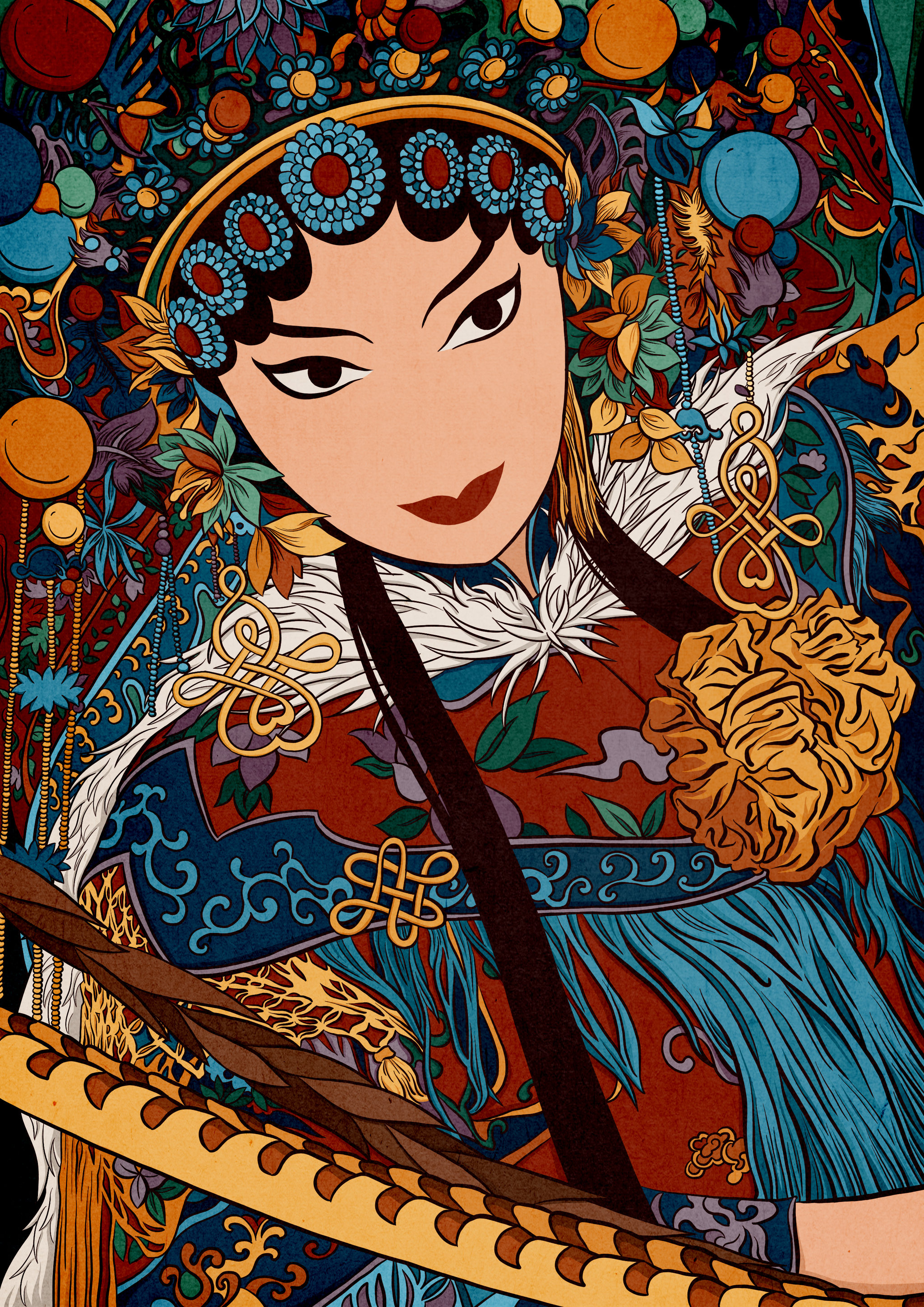 京剧- yihyih - 原创作品 - 视觉中国(shijueme)