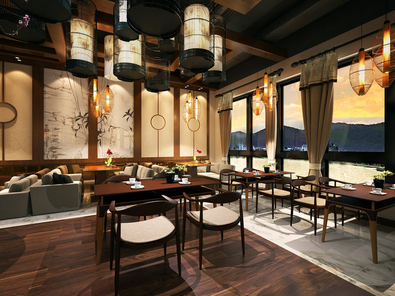 "一品良木"新中式咖啡厅