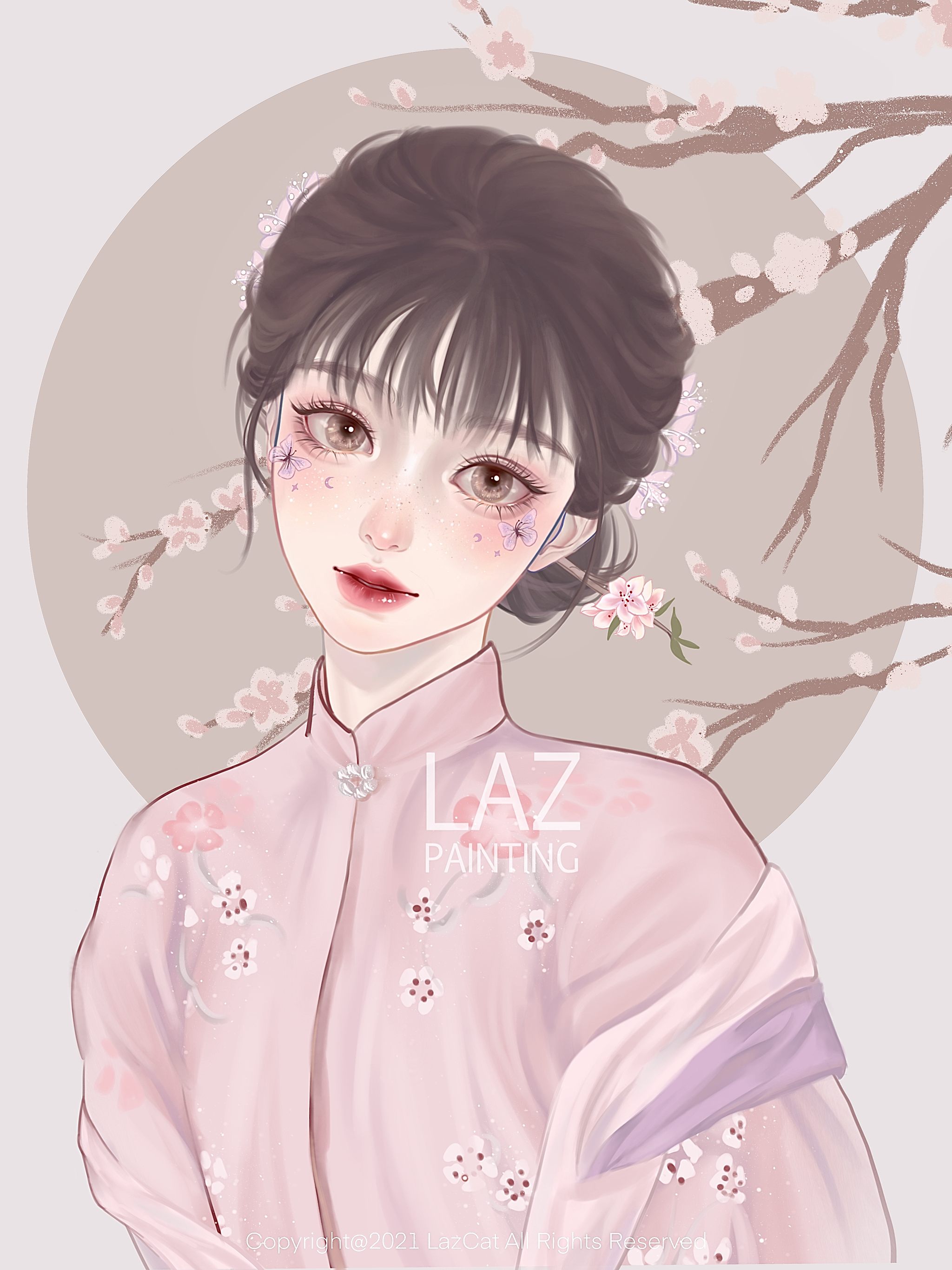 lazcat万花拟人桃花