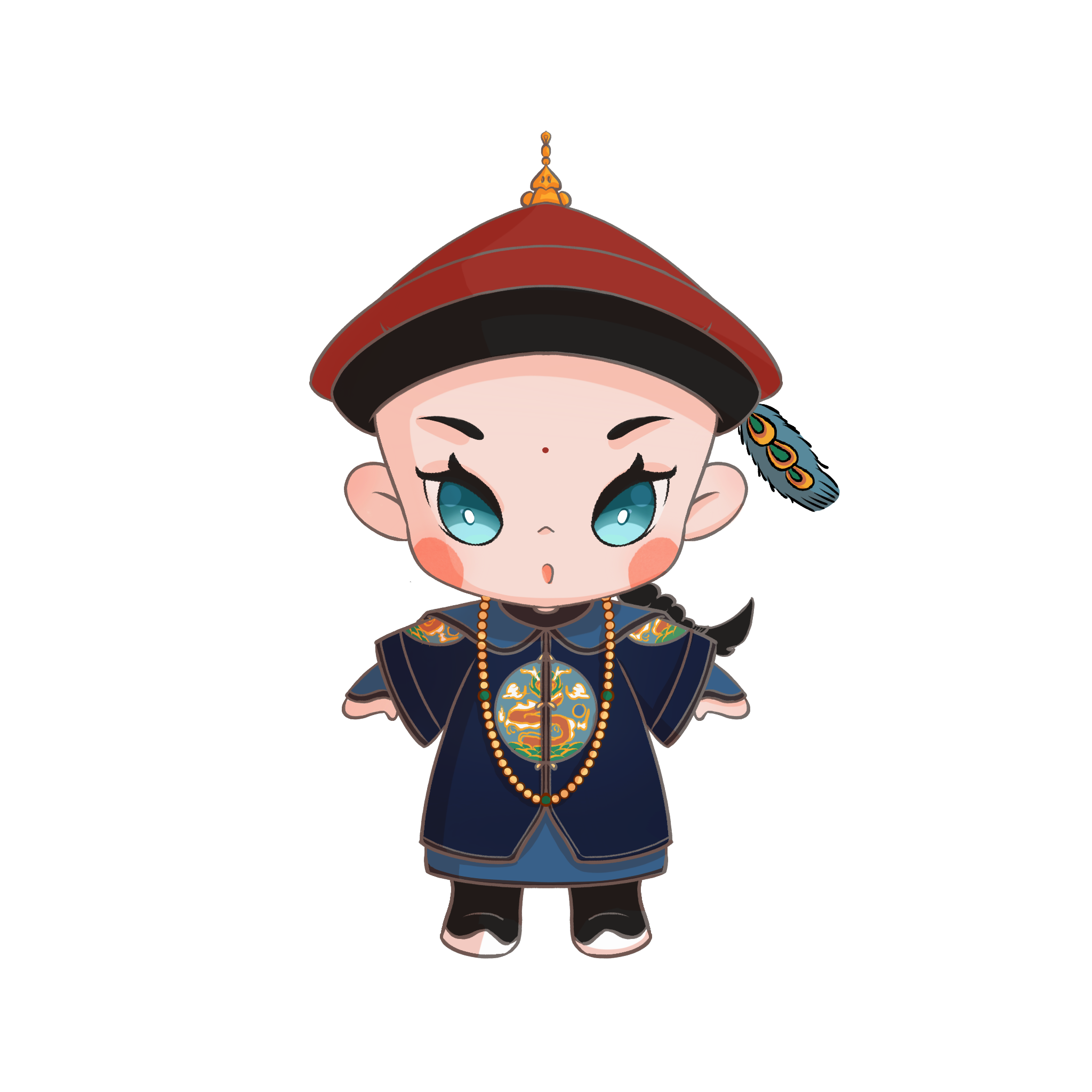 恭王府原创ip形象设计——恭亲王