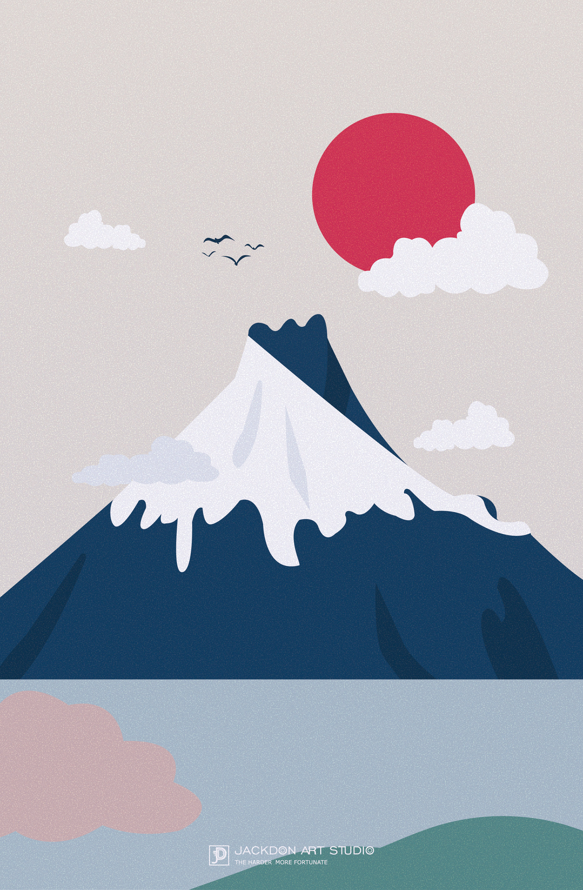 扁平风插画壁纸