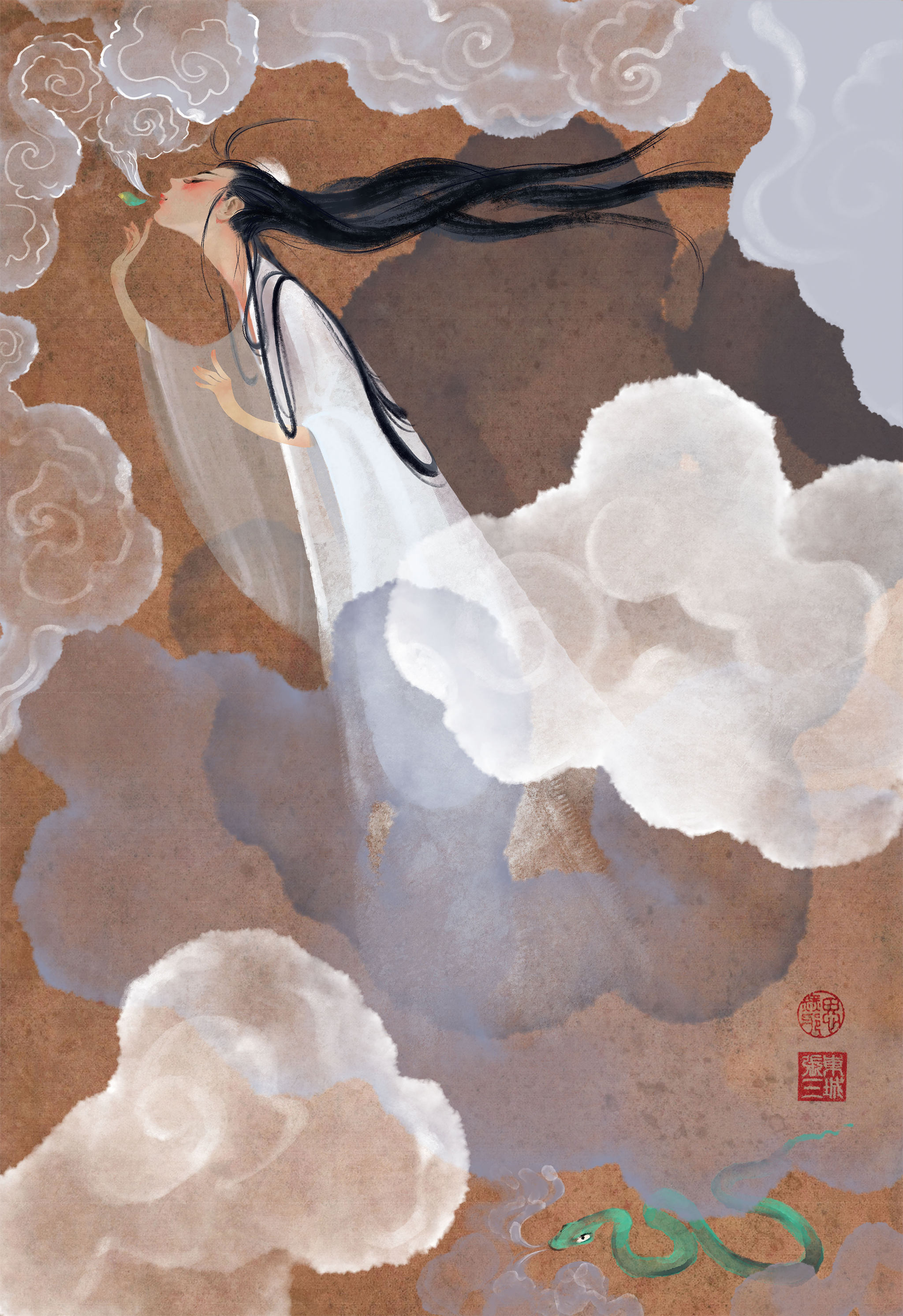 青蛇- 三爷z - 原创作品 - 视觉中国(shijueme)