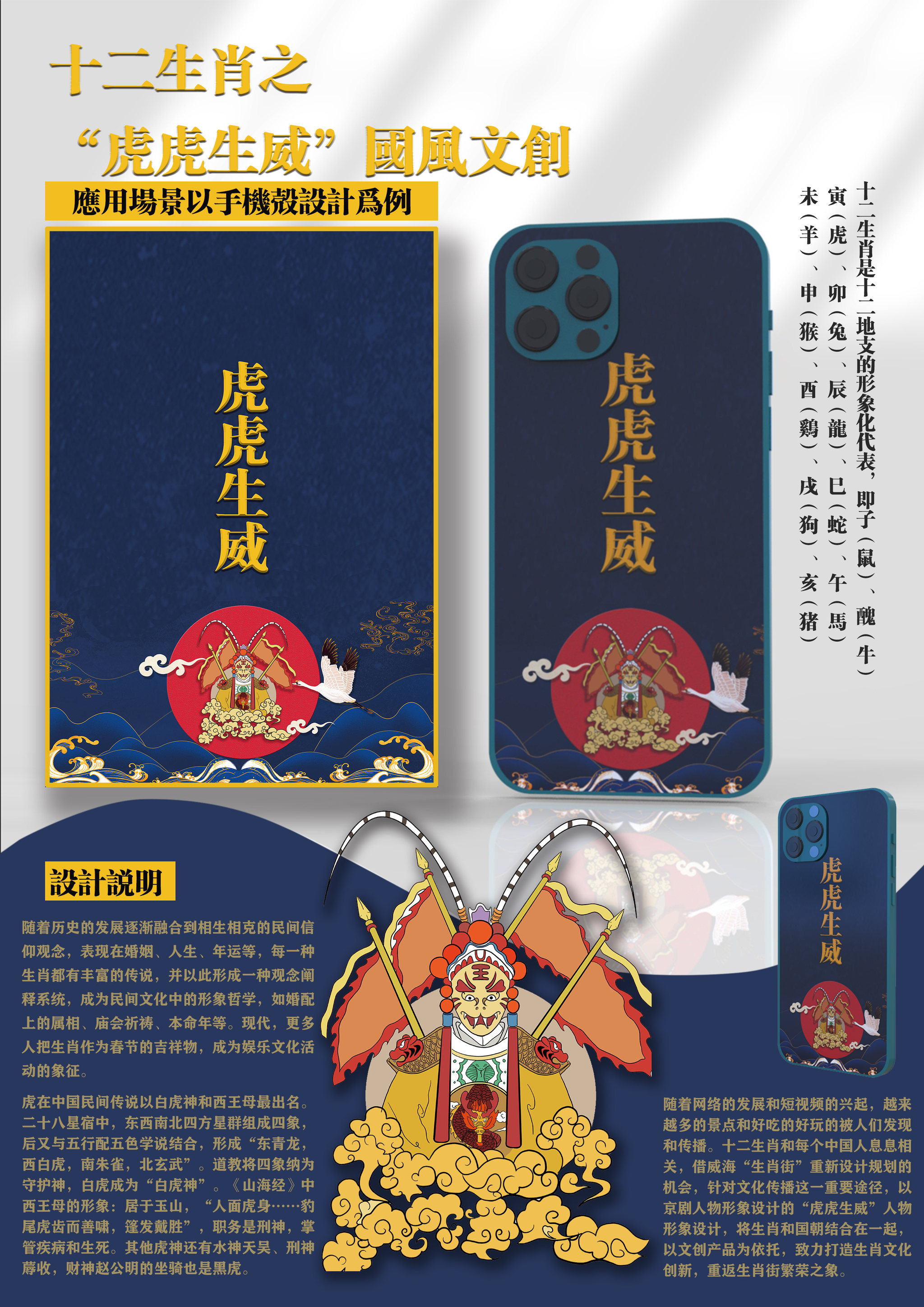 十二生肖之虎虎生威国风文创产品
