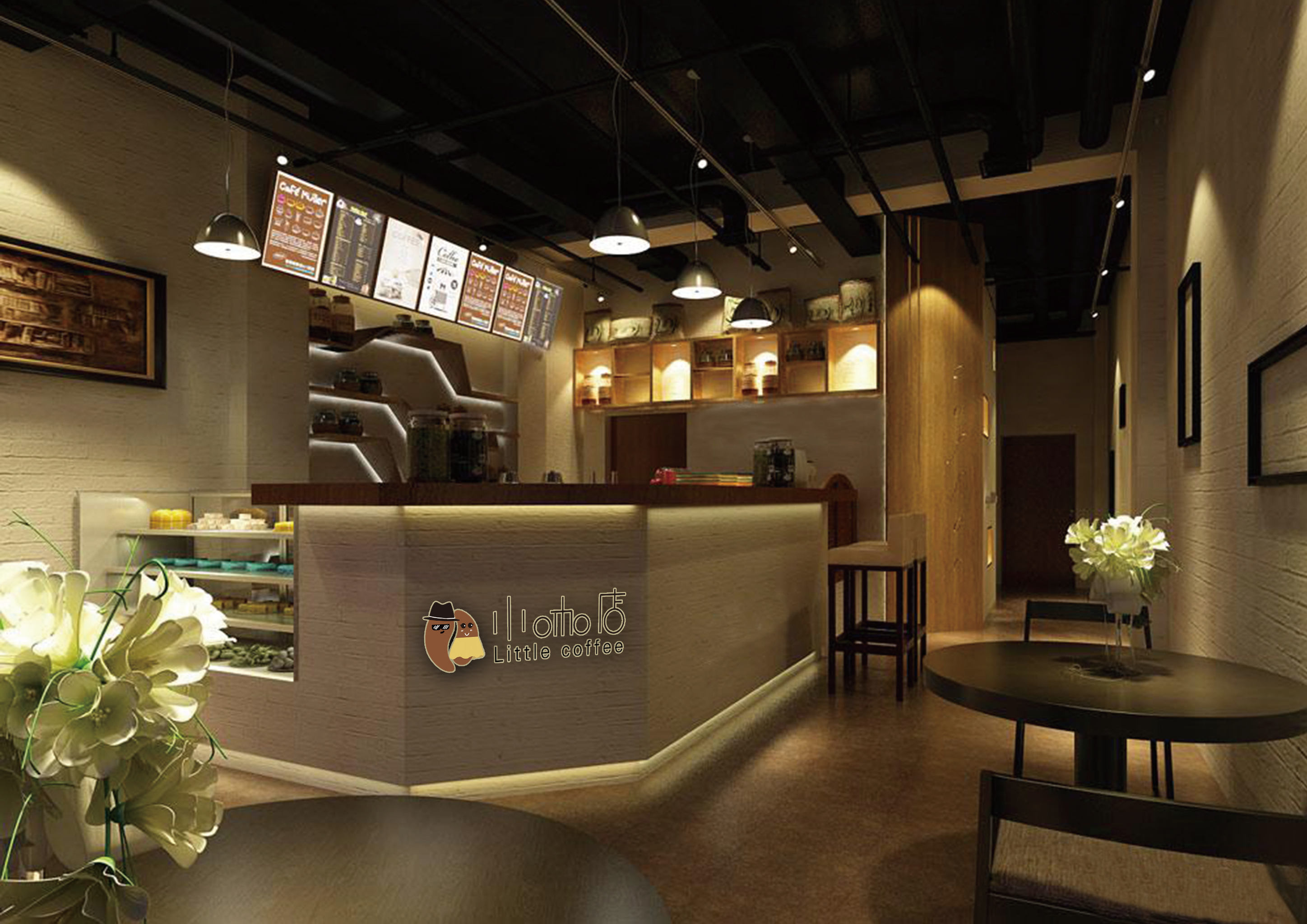 咖啡店品牌形象设计——小咖店