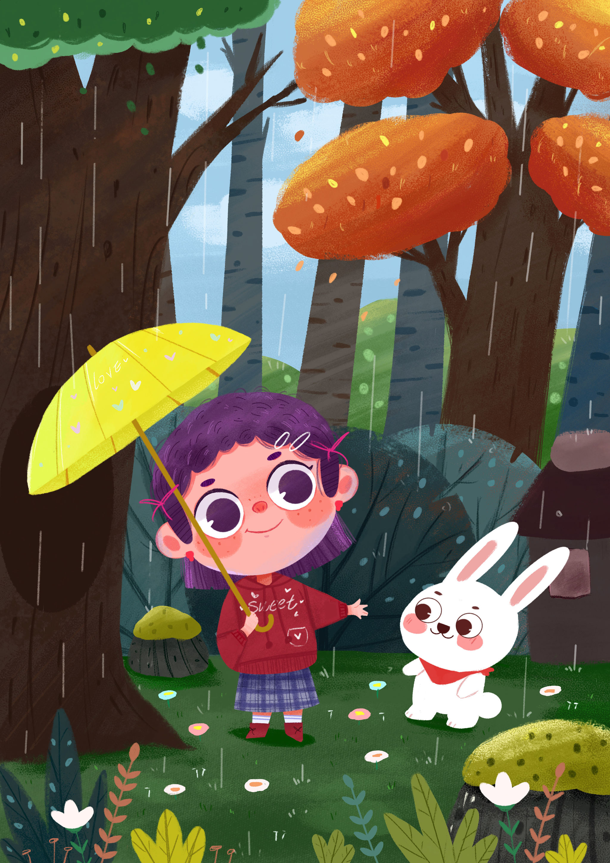 雨中漫步 - 菲儿 - 原创作品 - 视觉中国(shijueme)