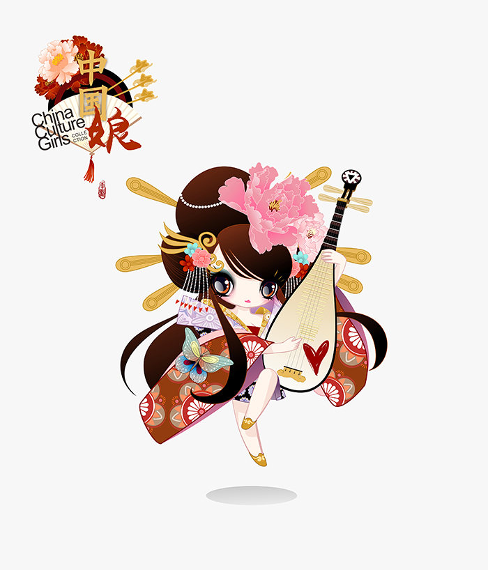 中国娘-中华风物拟人一年合集