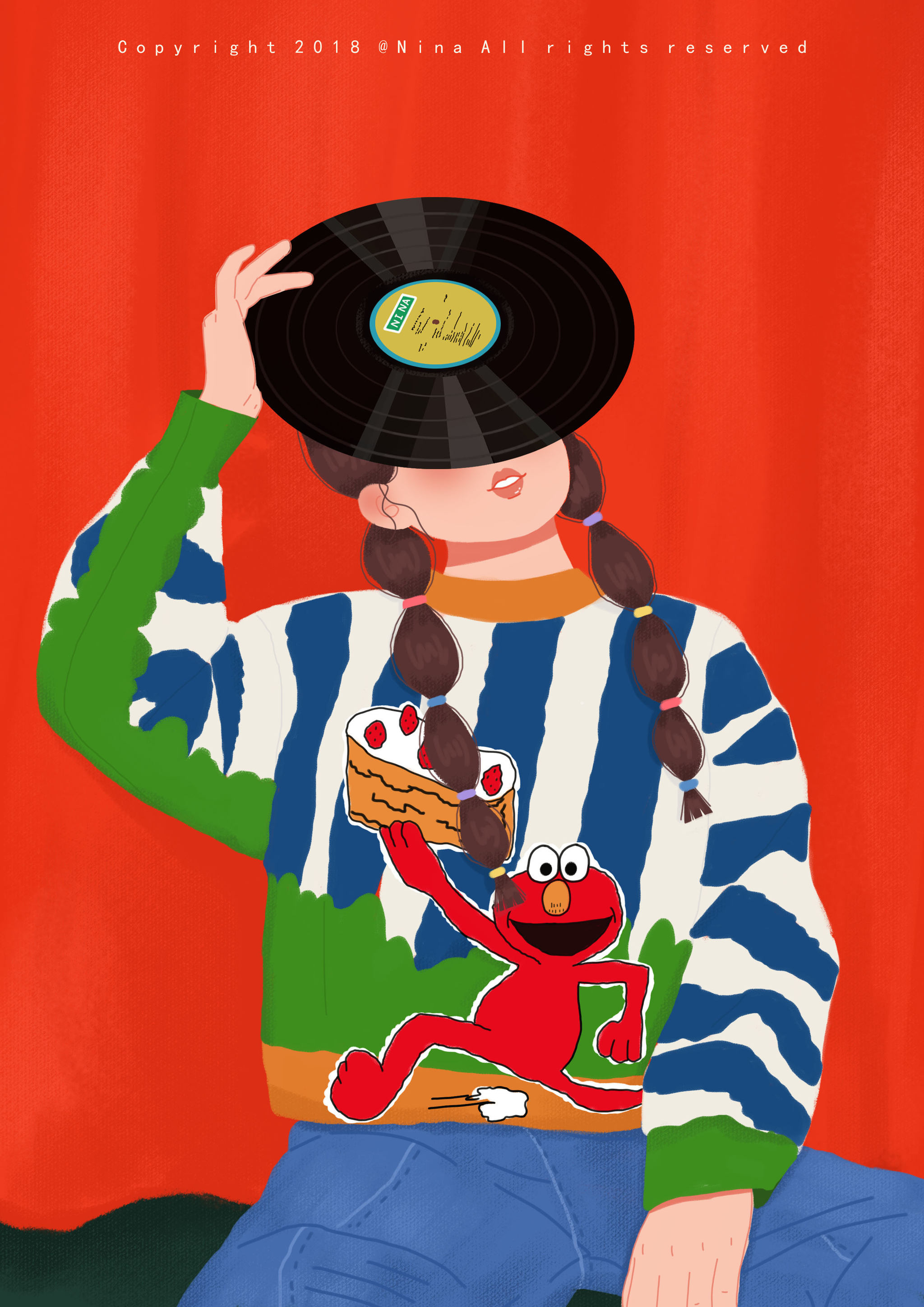 tyakasha女孩 - 妮娜酱呀 - 原创作品 - 视觉中国(shijueme)