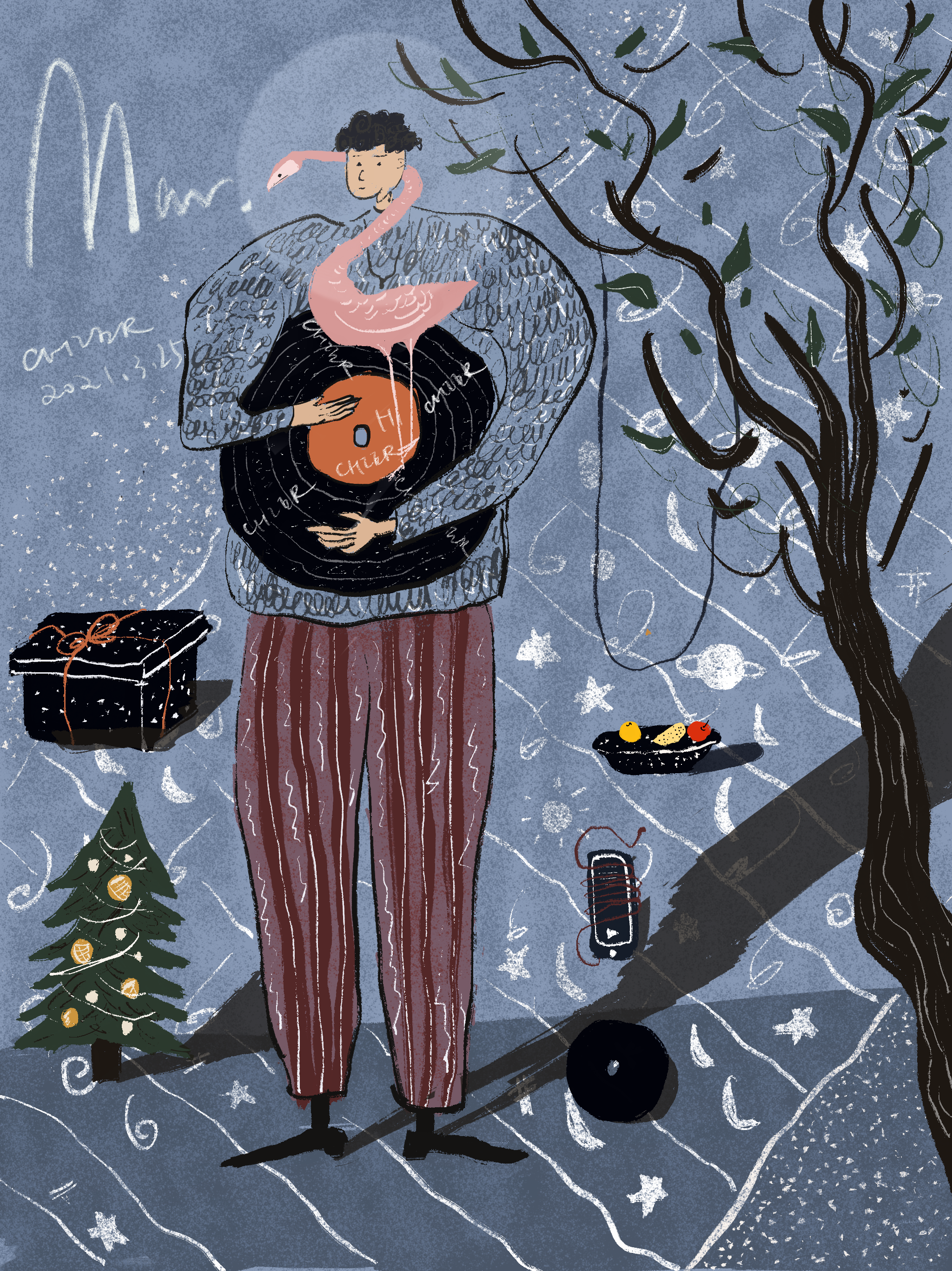 主题人物概念画