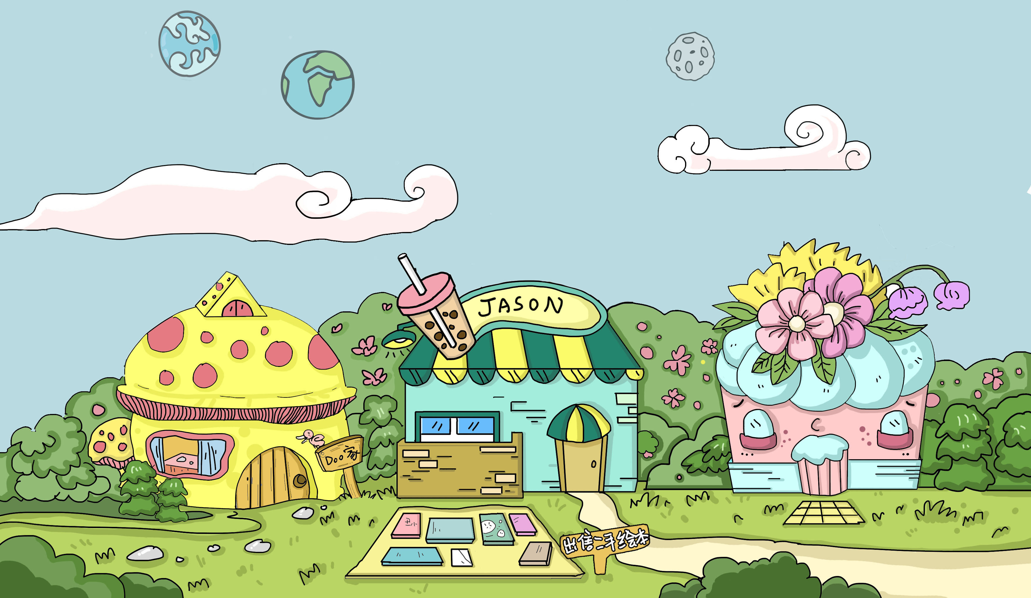 场景绘画 - 里央 - 原创作品 - 视觉中国(shijueme)