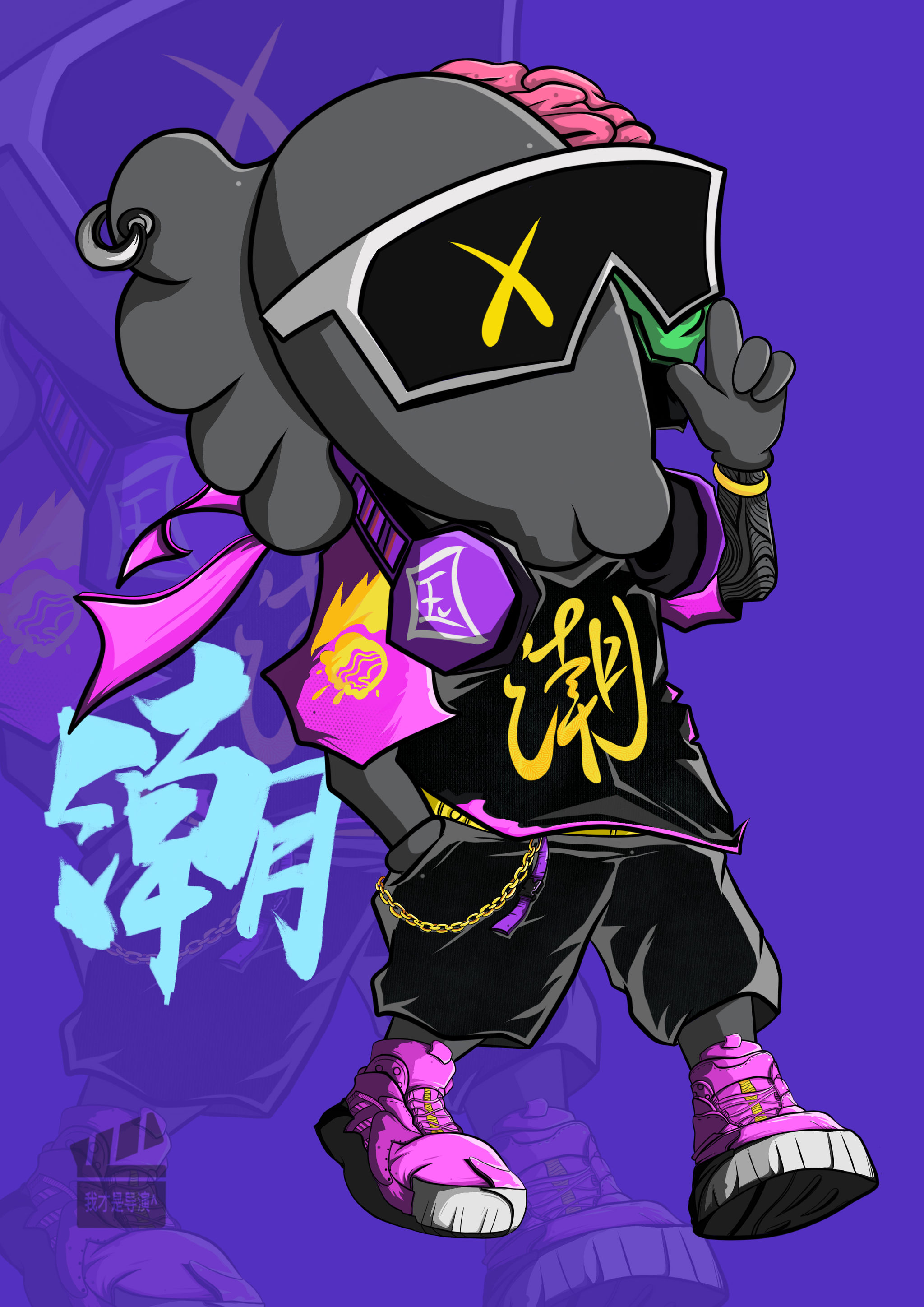 kaws潮流ip形象设计