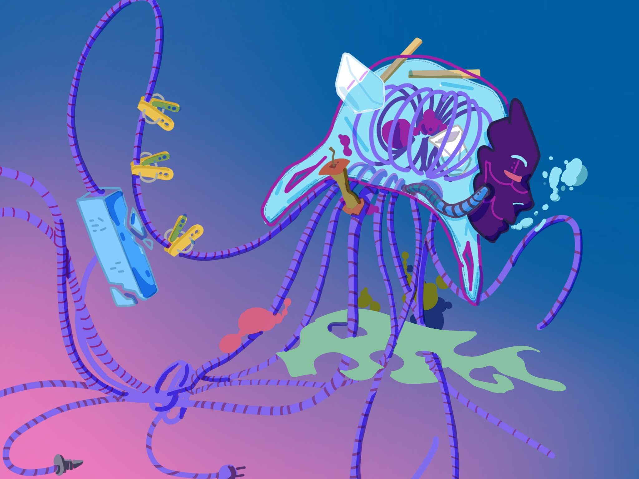 赛博朋克 - ling灵 - 原创作品 - 视觉中国(shijueme)