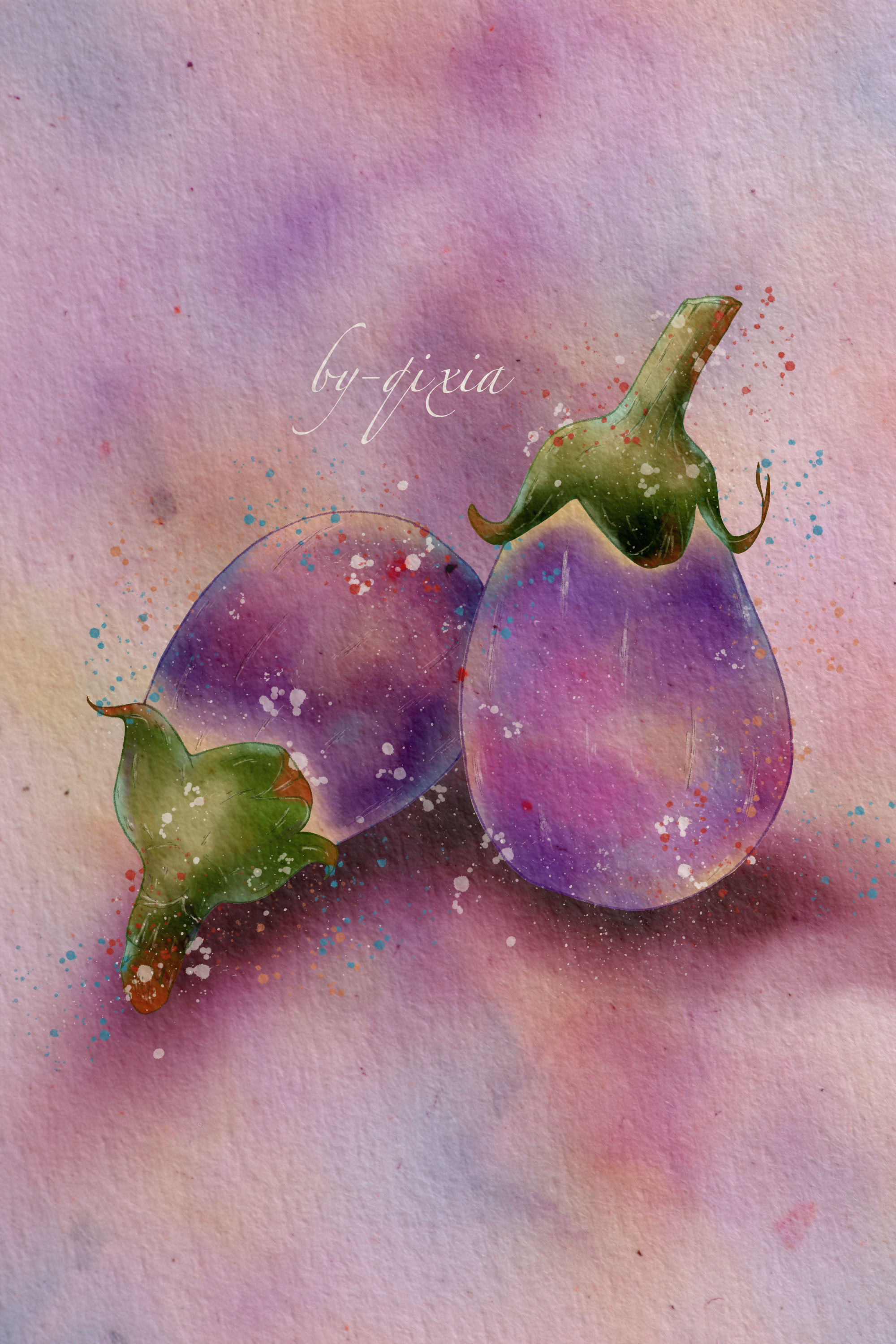 ipad水彩插画 - 柒夏1205 - 原创作品 - 视觉中国(shijueme)