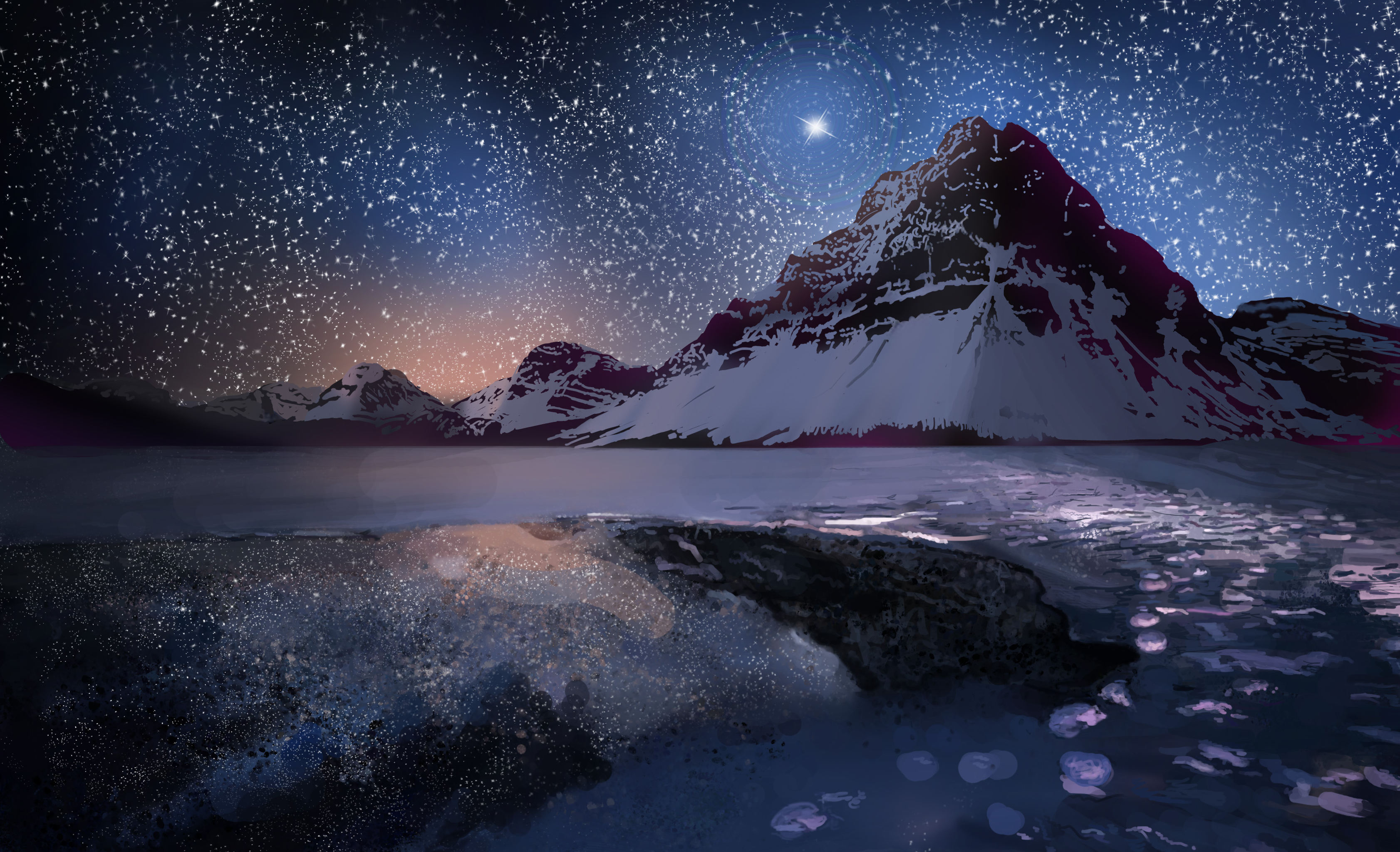 极地星空 - 火哥哥 - 原创作品 - 视觉中国(shijueme)