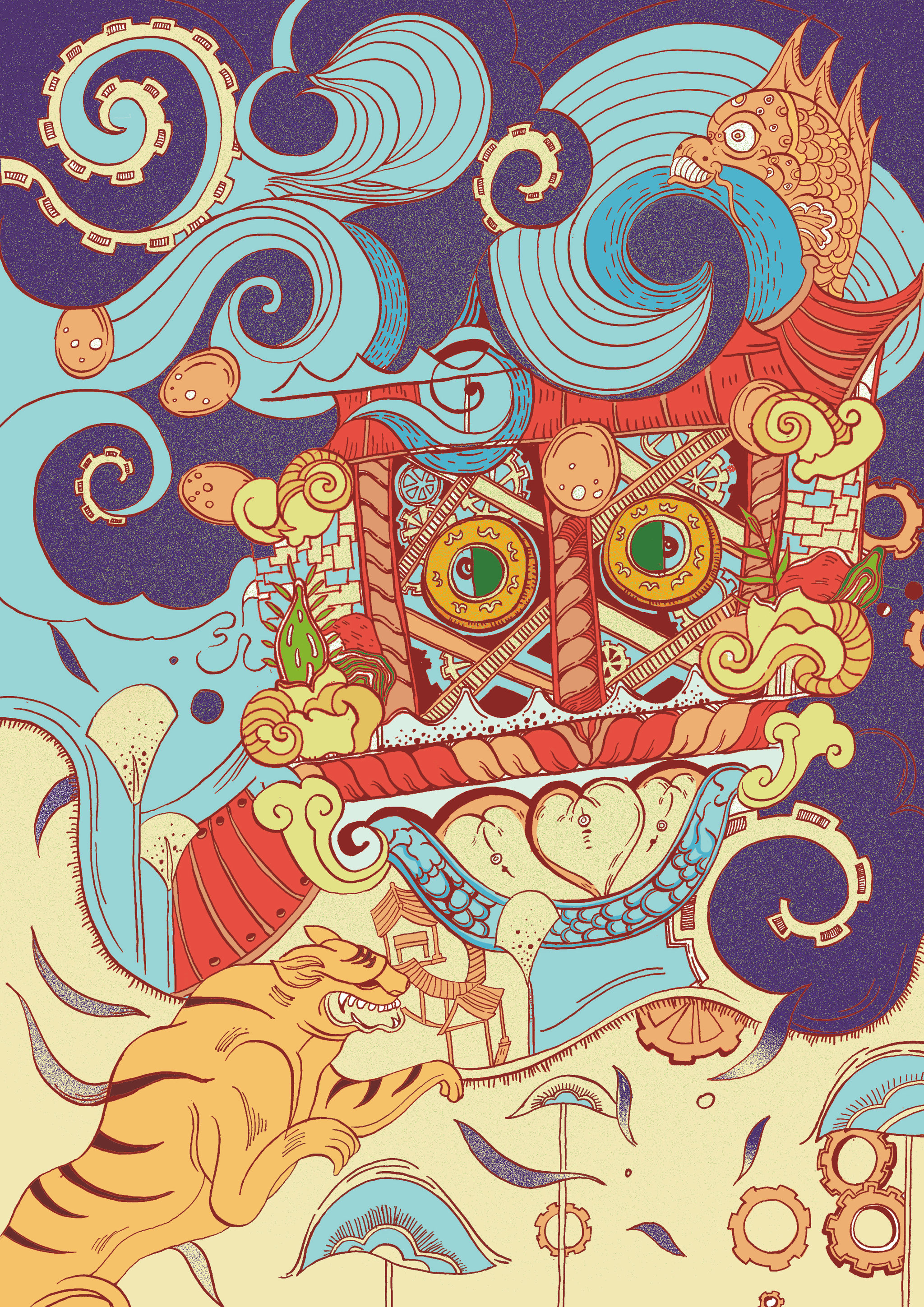 搜神记系列插画