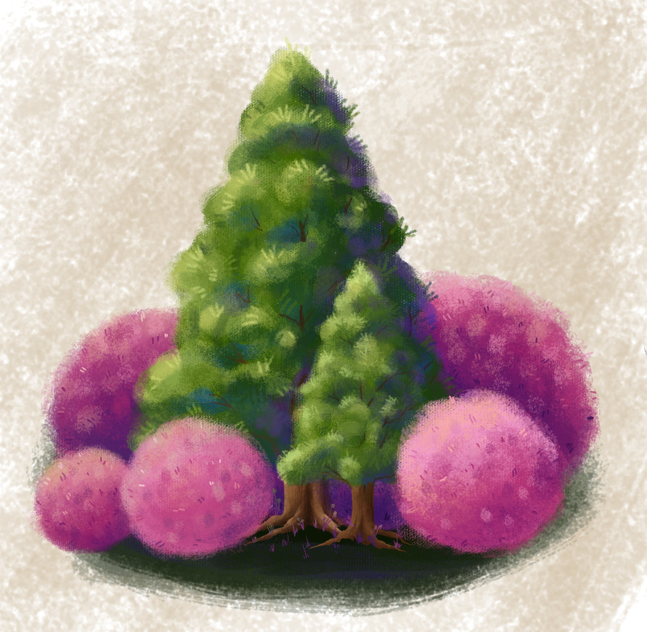 树丛 插画  - 商业插画 |   上传时间: 2021-09-20 23:56 为ta点赞