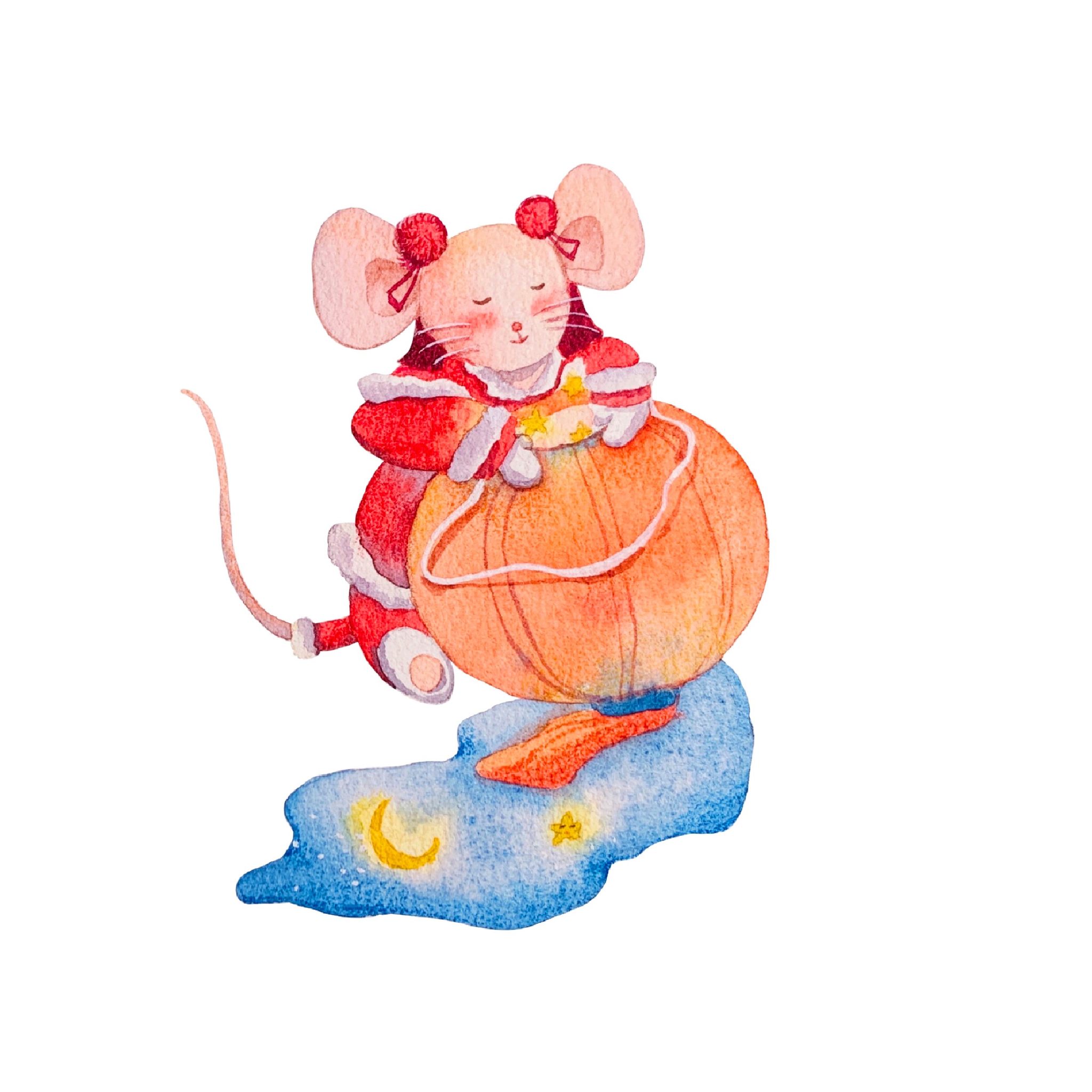 十二生肖-子鼠 - 小不点051191 - 原创作品 - 视觉中国(爱视觉)