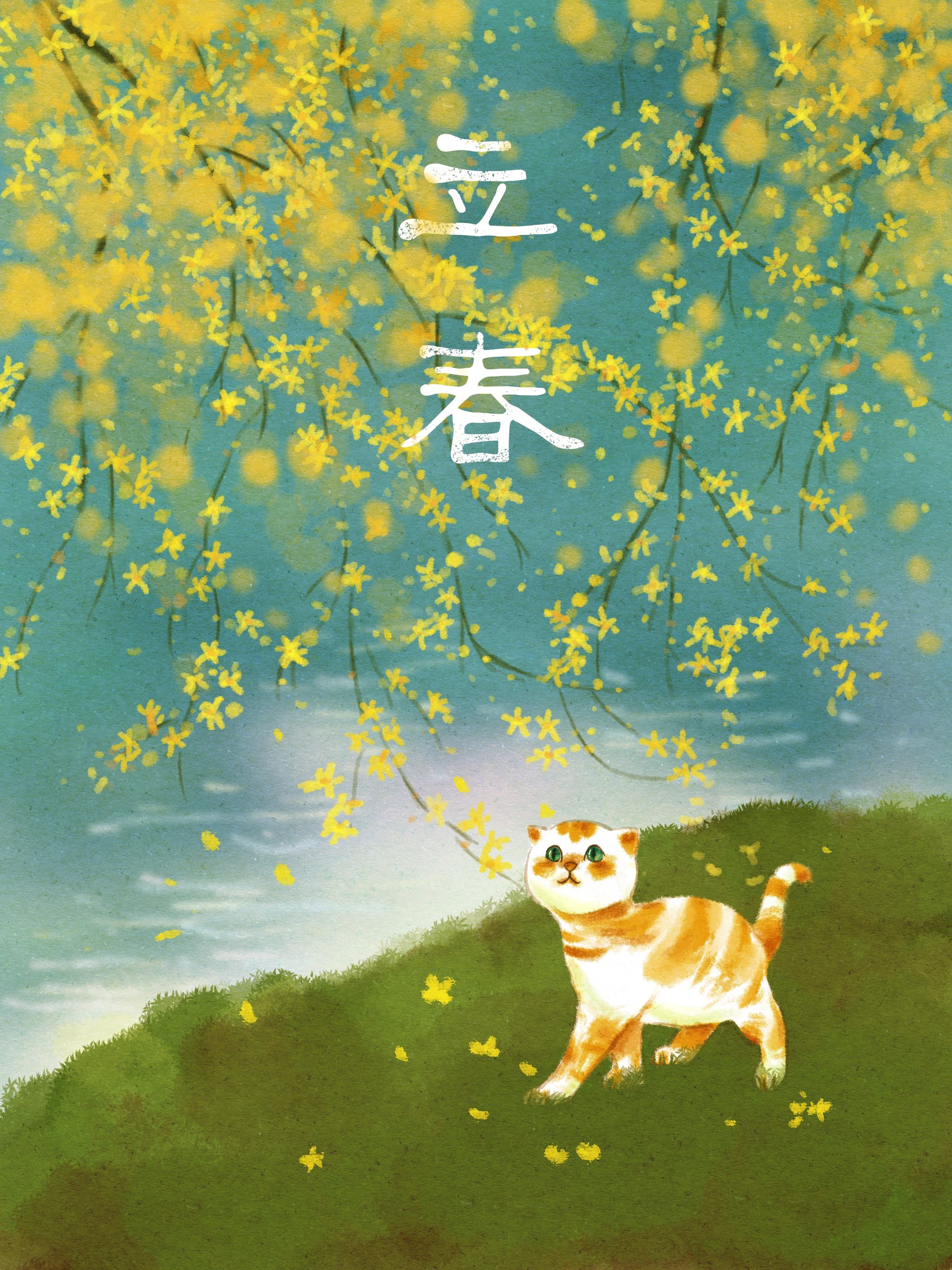 春- 笑笑语 - 原创作品 - 视觉中国(爱视觉)