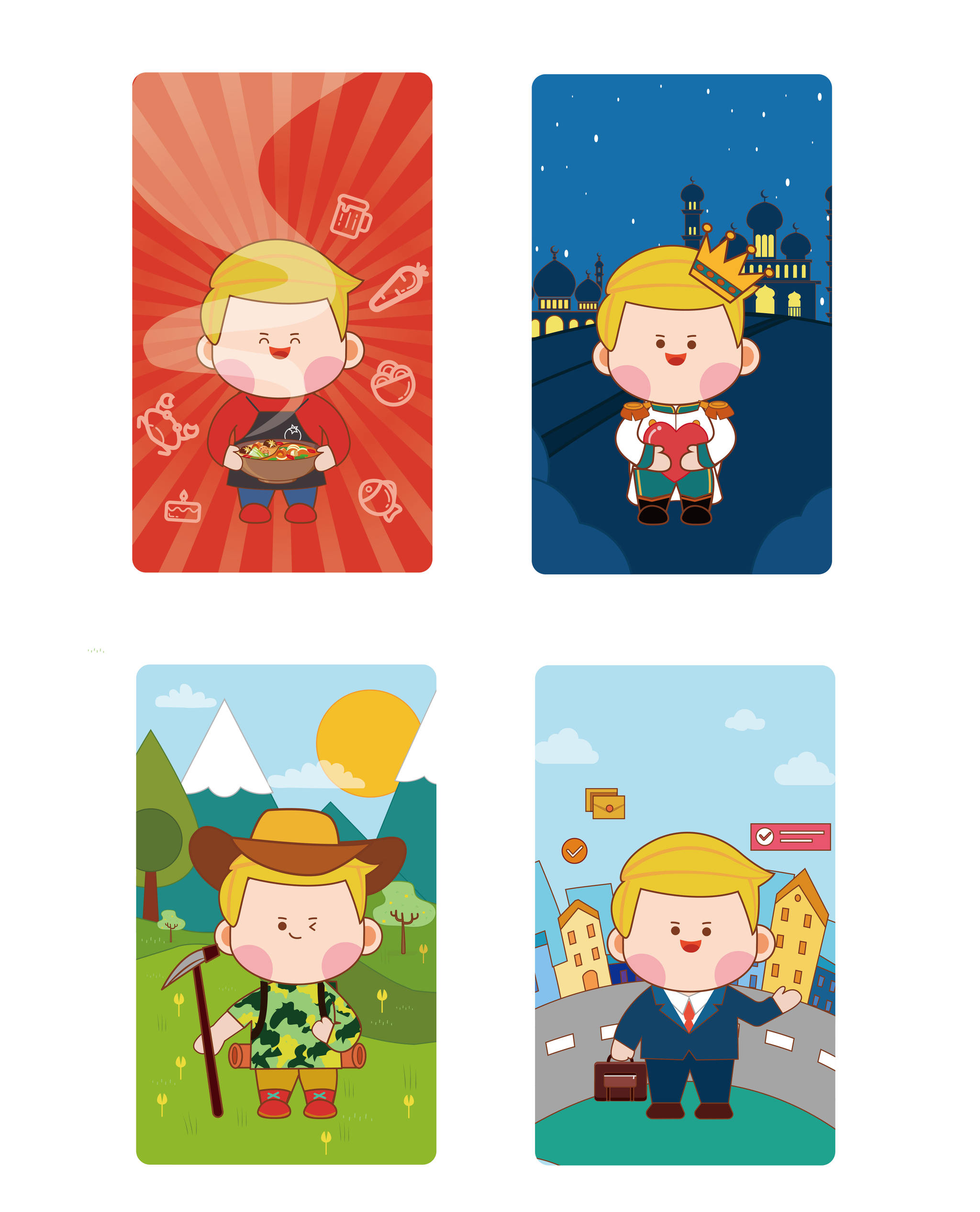 ip形象设计小王子