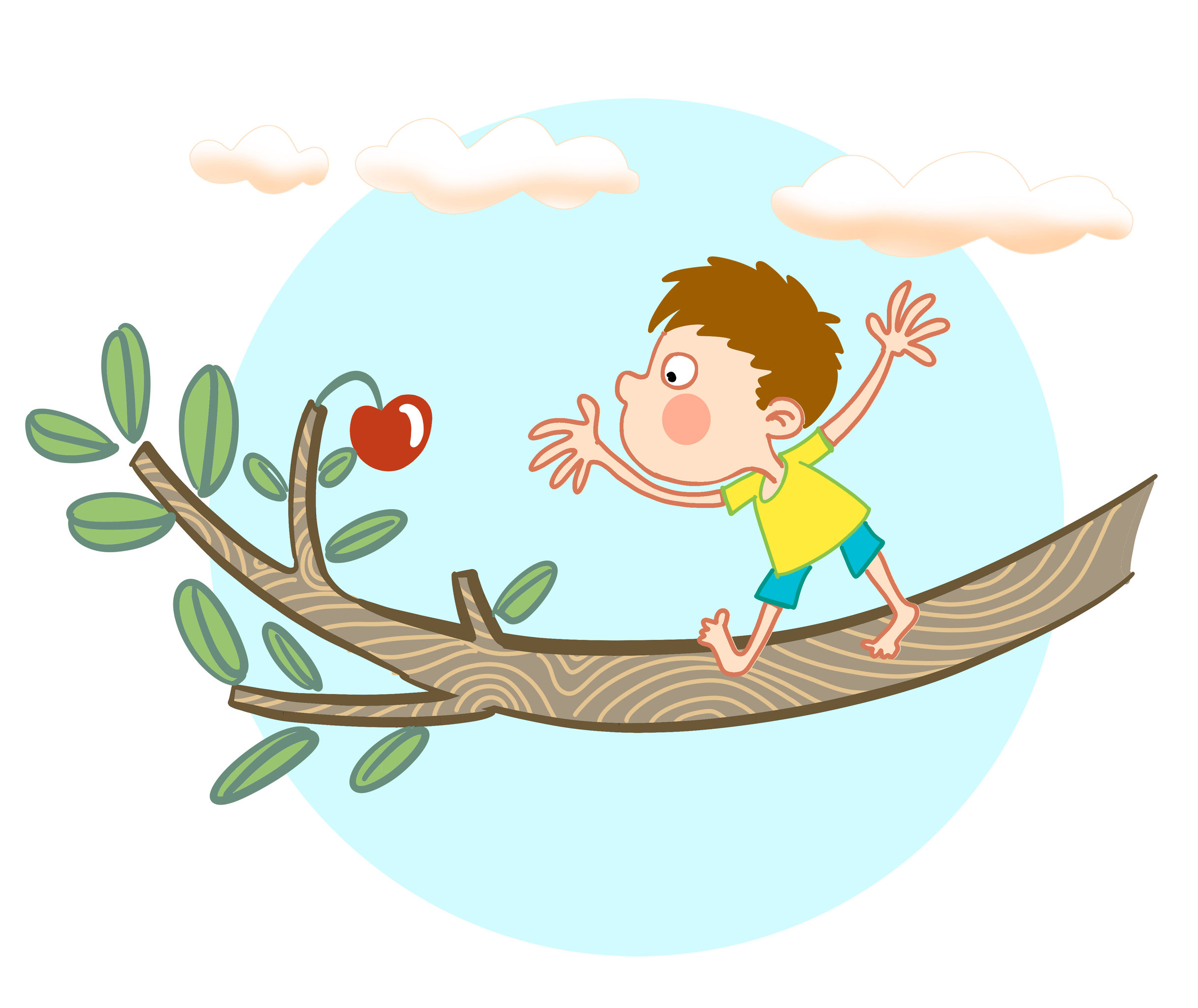 节气系列之夏季摘果子