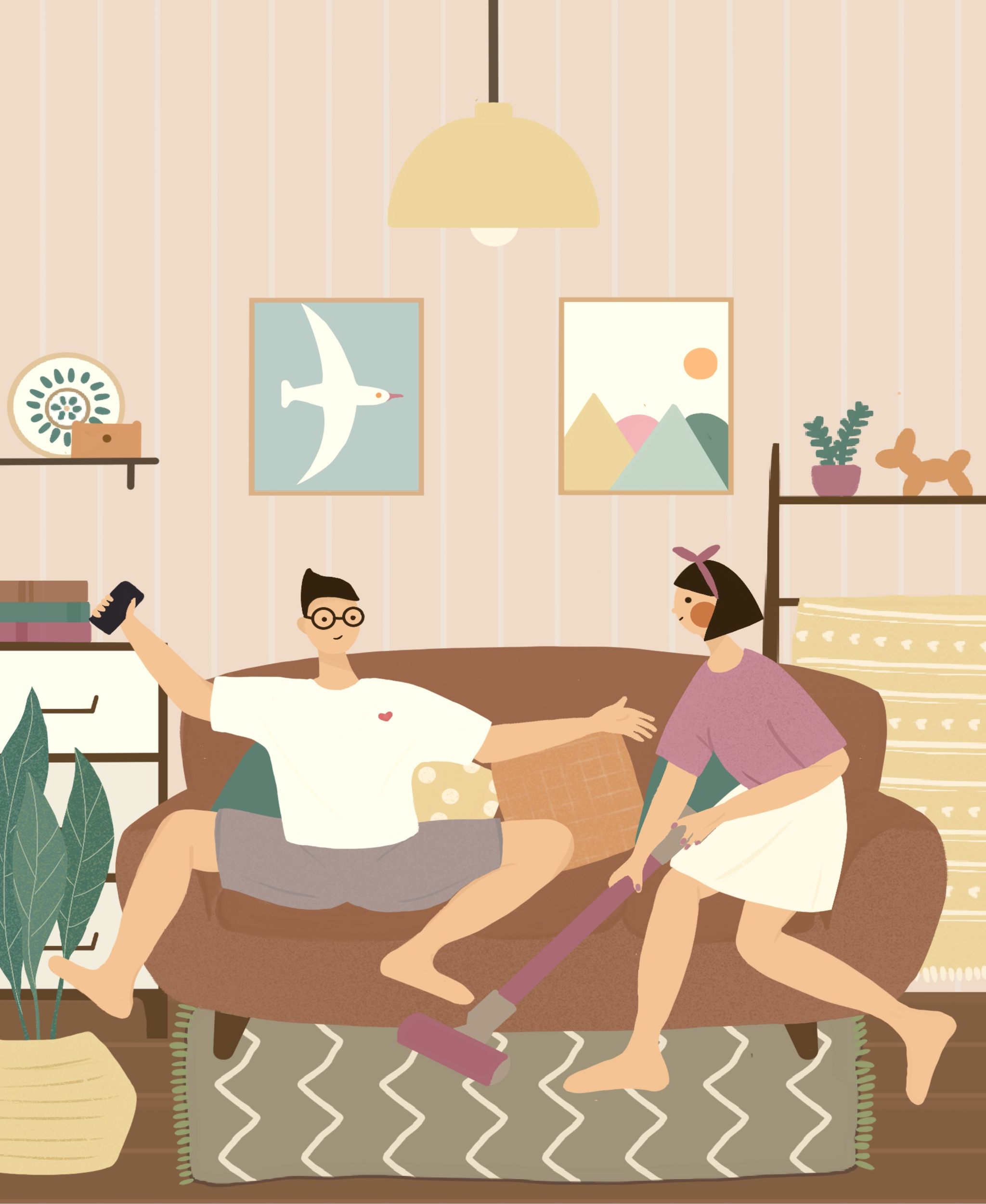 情侣居家生活之二