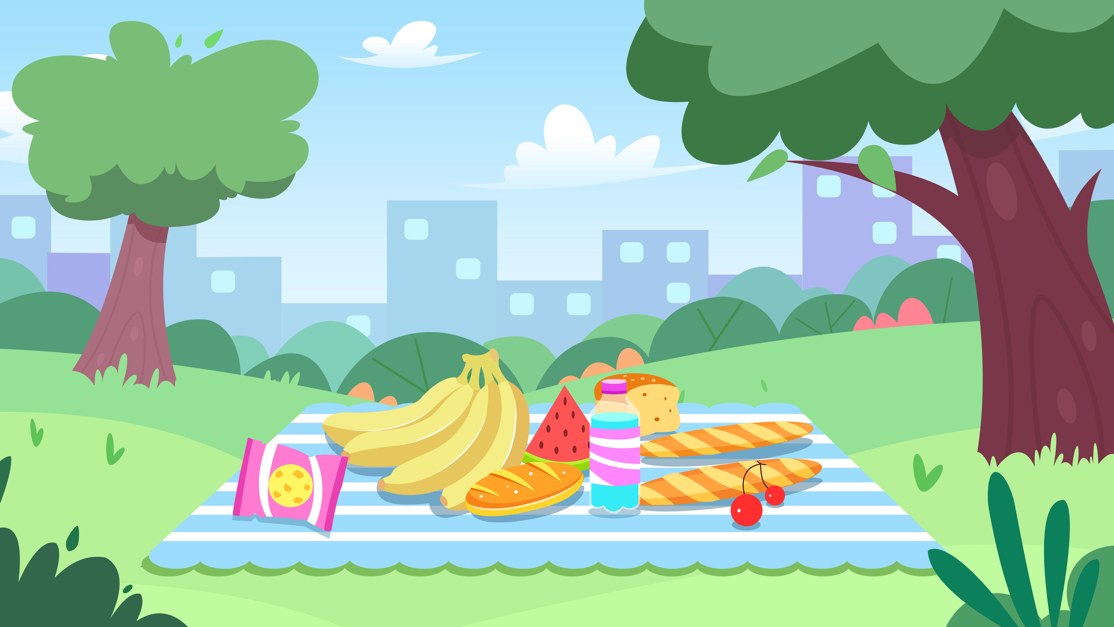 趣味野餐 - 一琳 - 原创作品 - 视觉中国(shijueme)