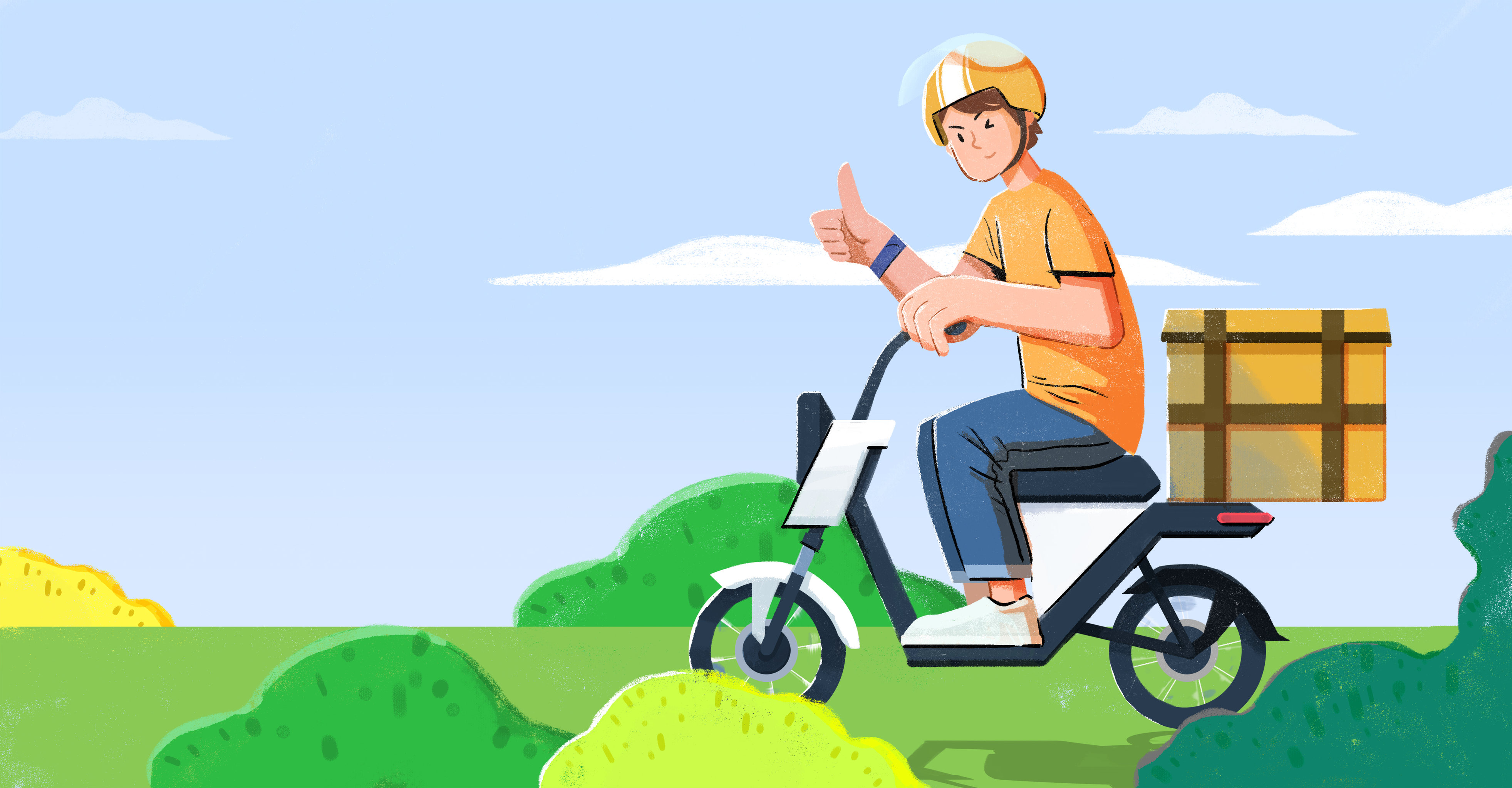 外卖小哥之夏天