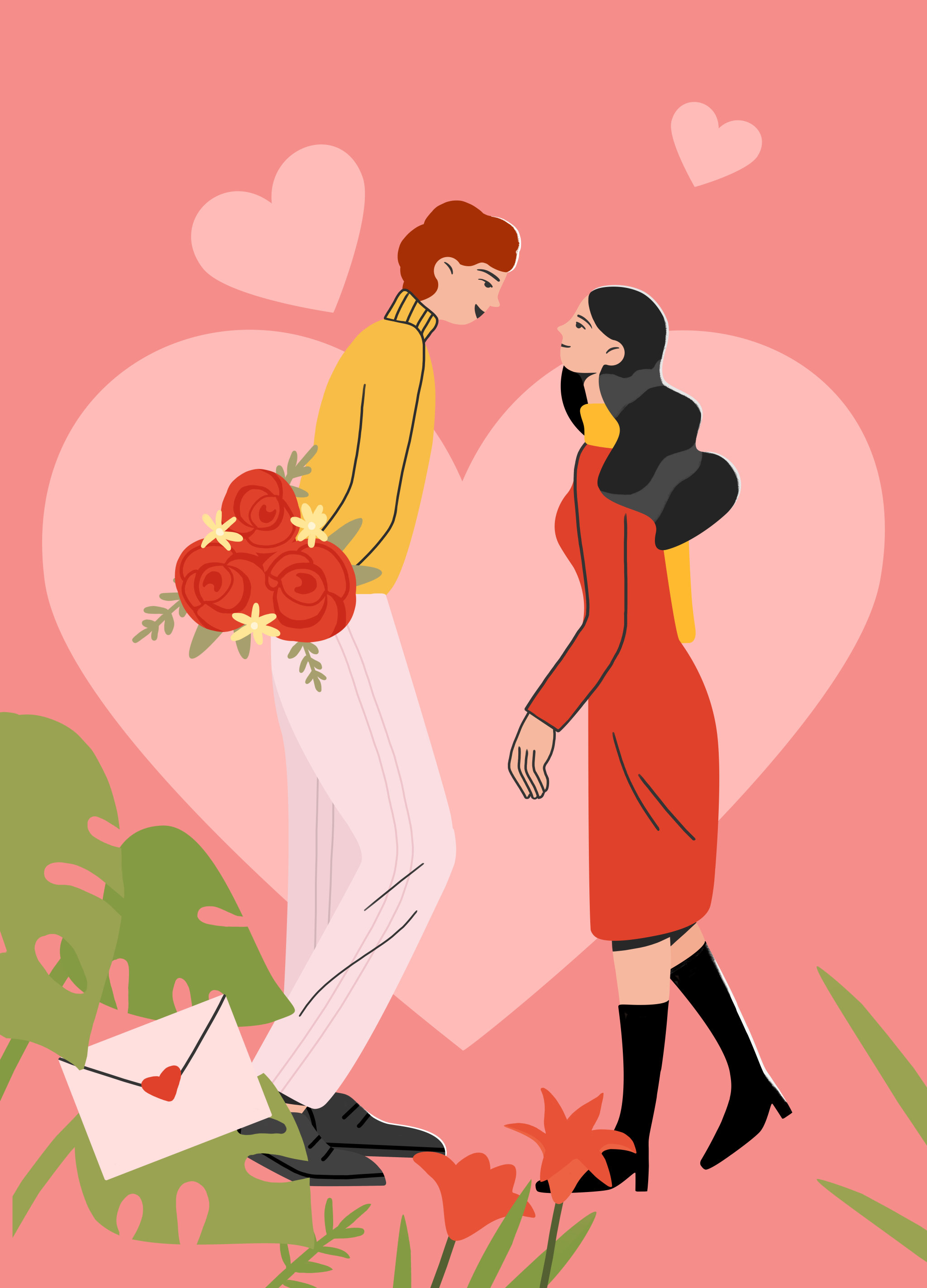 情人节插画