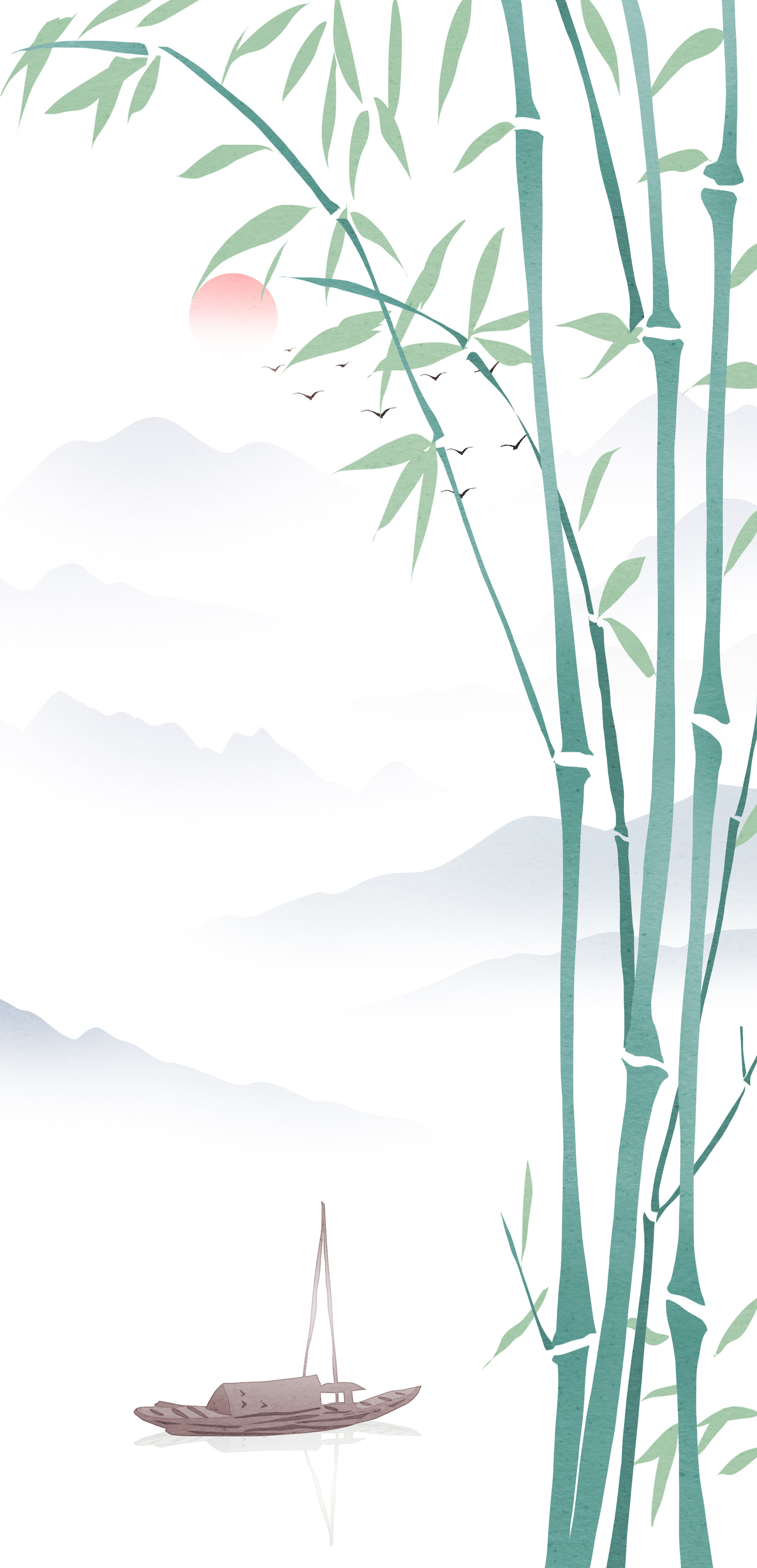 竹林山水 - 空山满 - 原创作品 - 视觉中国(shijueme)