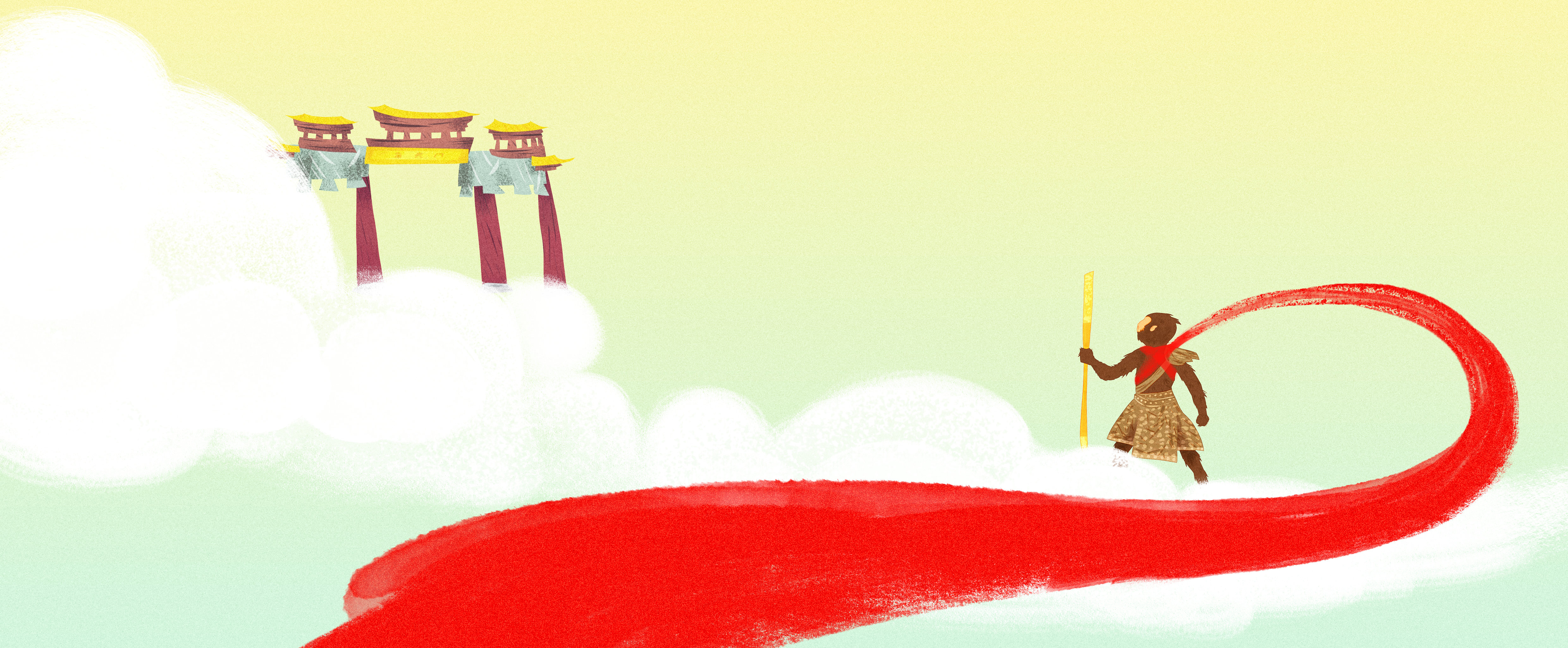 西游记之齐天大圣打出南天门