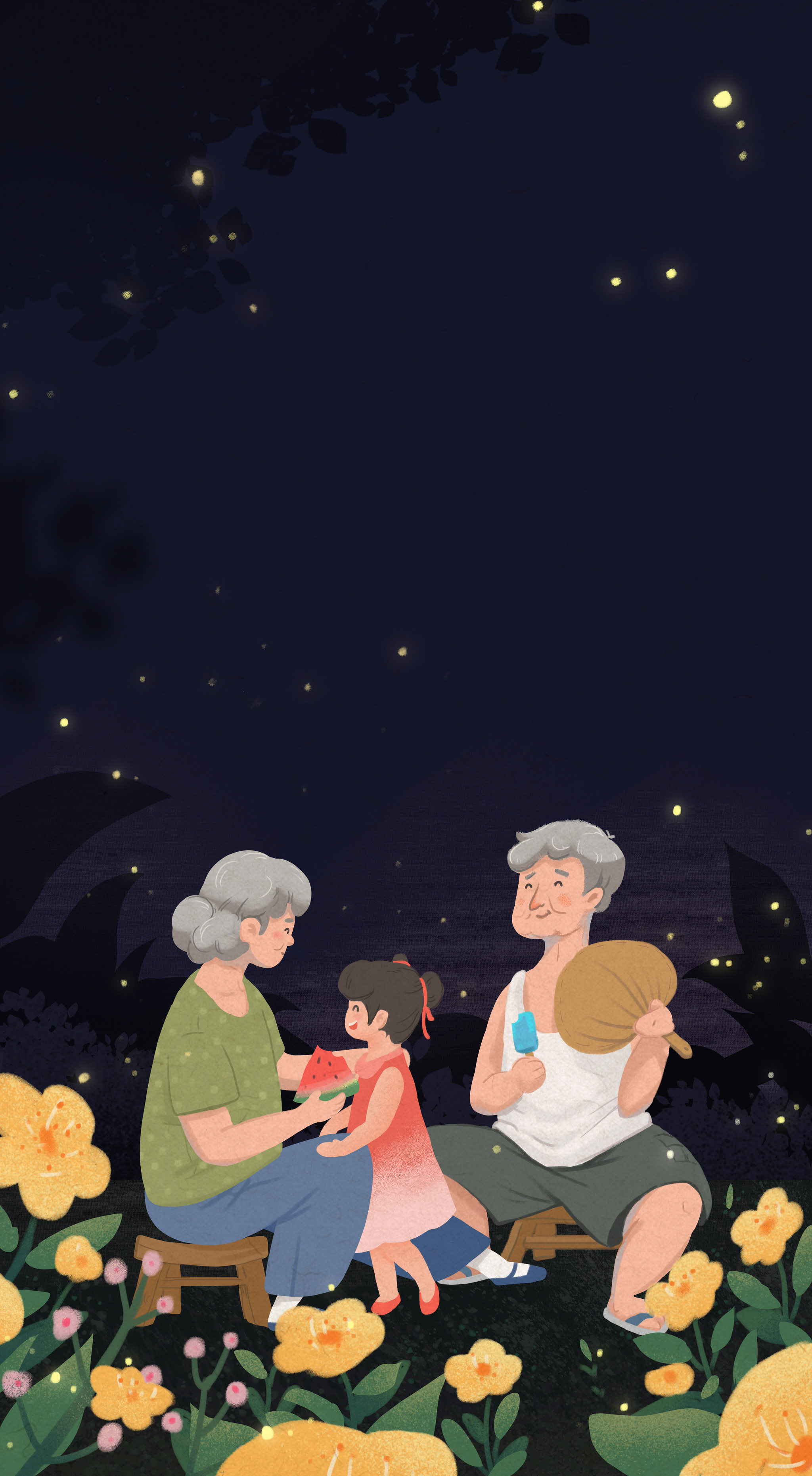 爷爷奶奶讲故事