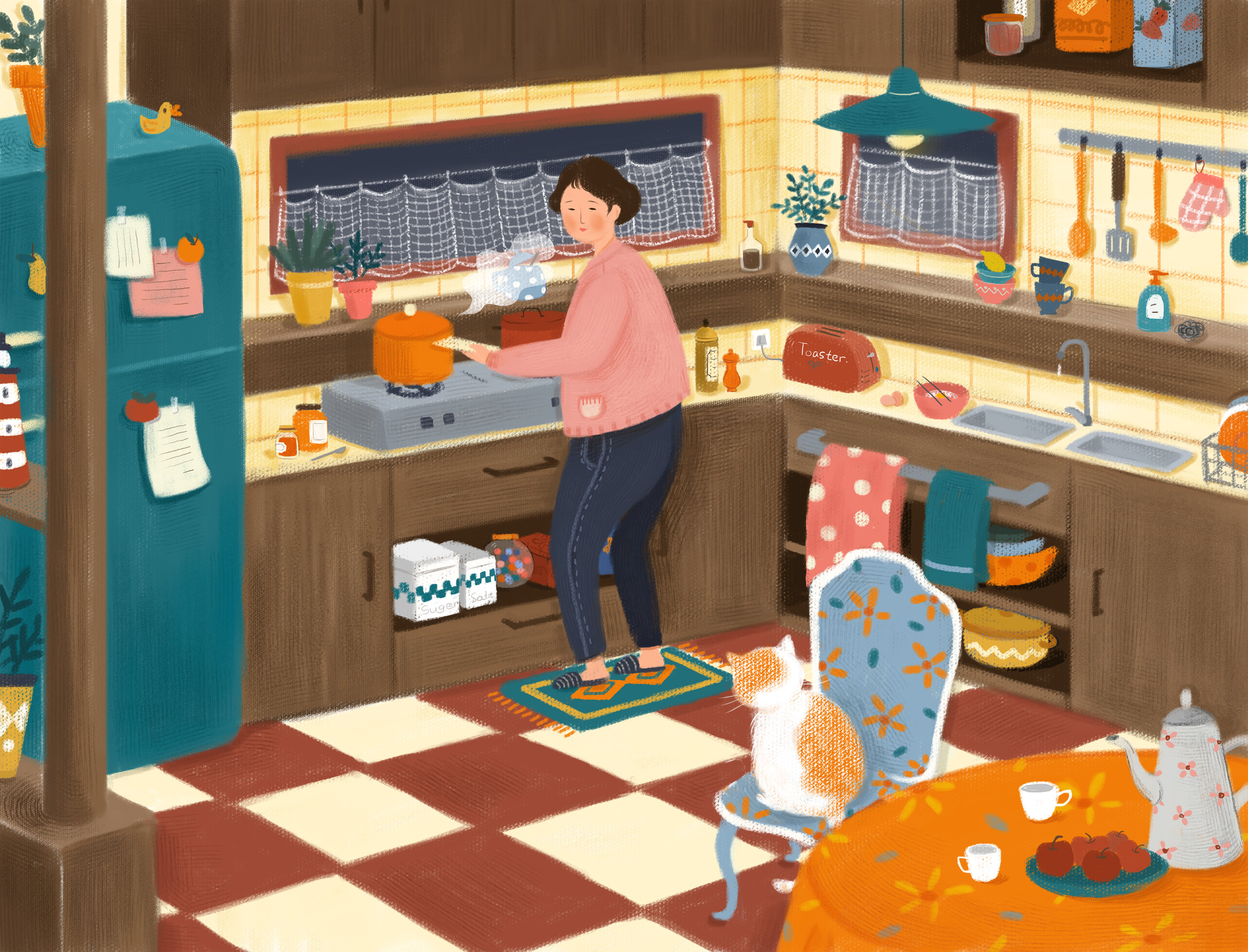 居家场景系列之厨房的故事