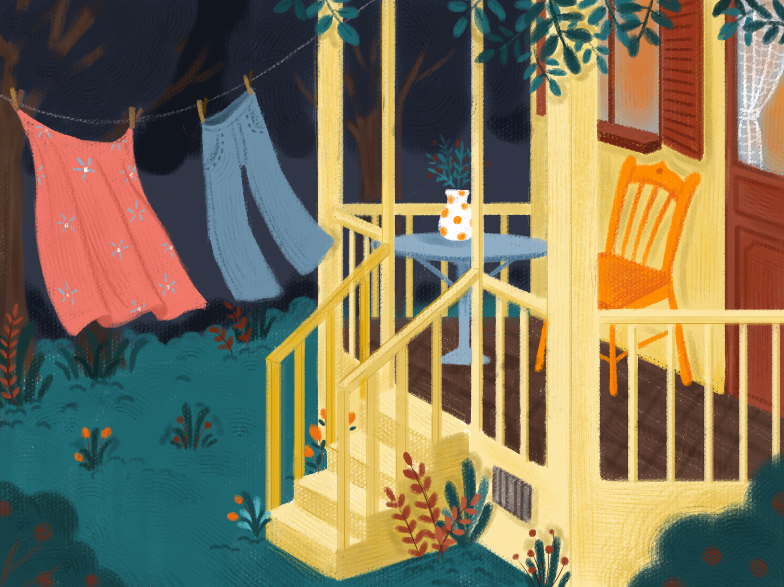 居家场景系列之小花园