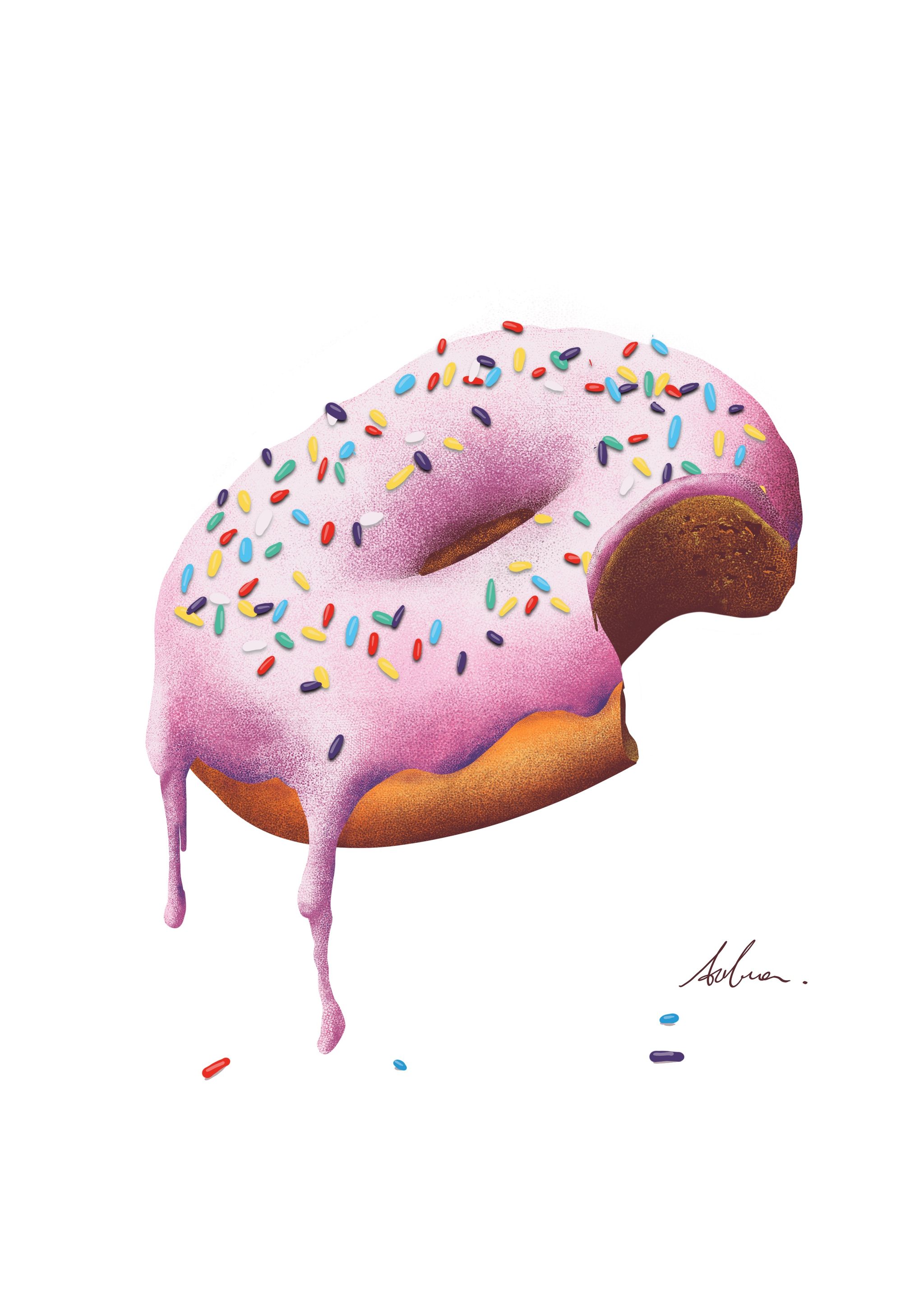 甜甜圈 - adon - 原创作品 - 视觉中国(shijueme)