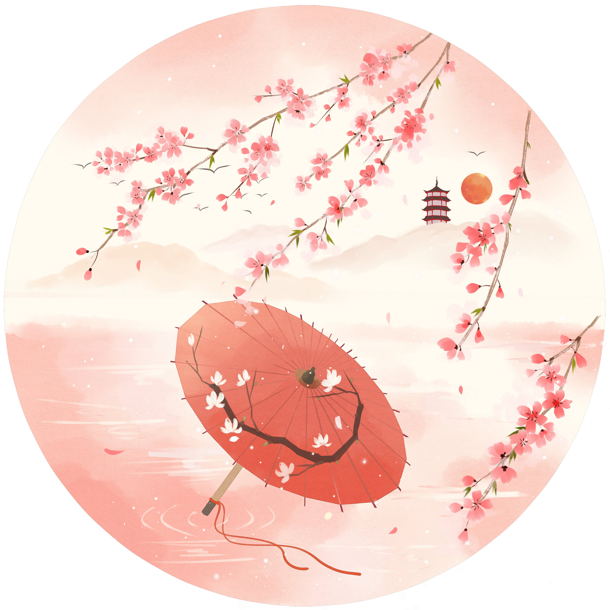 血色樱花 - 池袋西瓜 - 原创作品 - 视觉中国(shijueme)