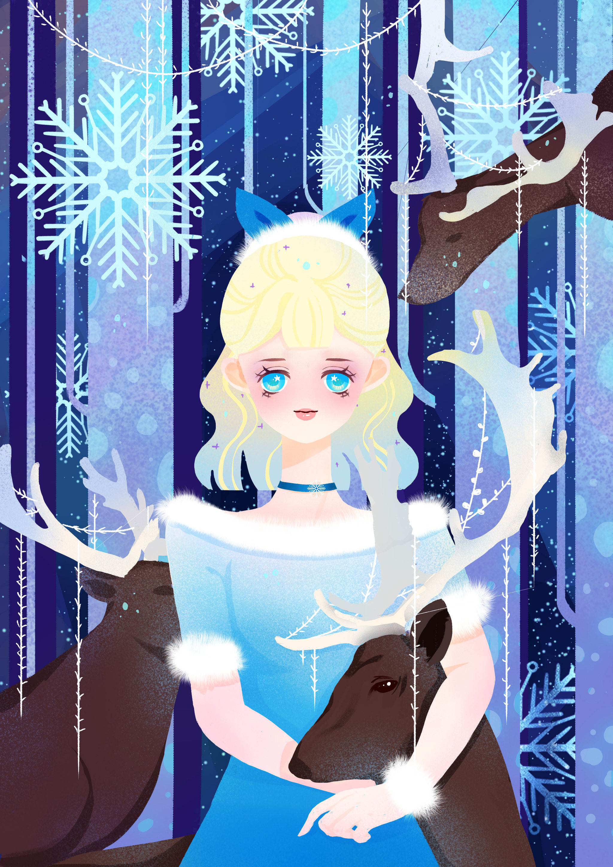 动物少女之麋鹿