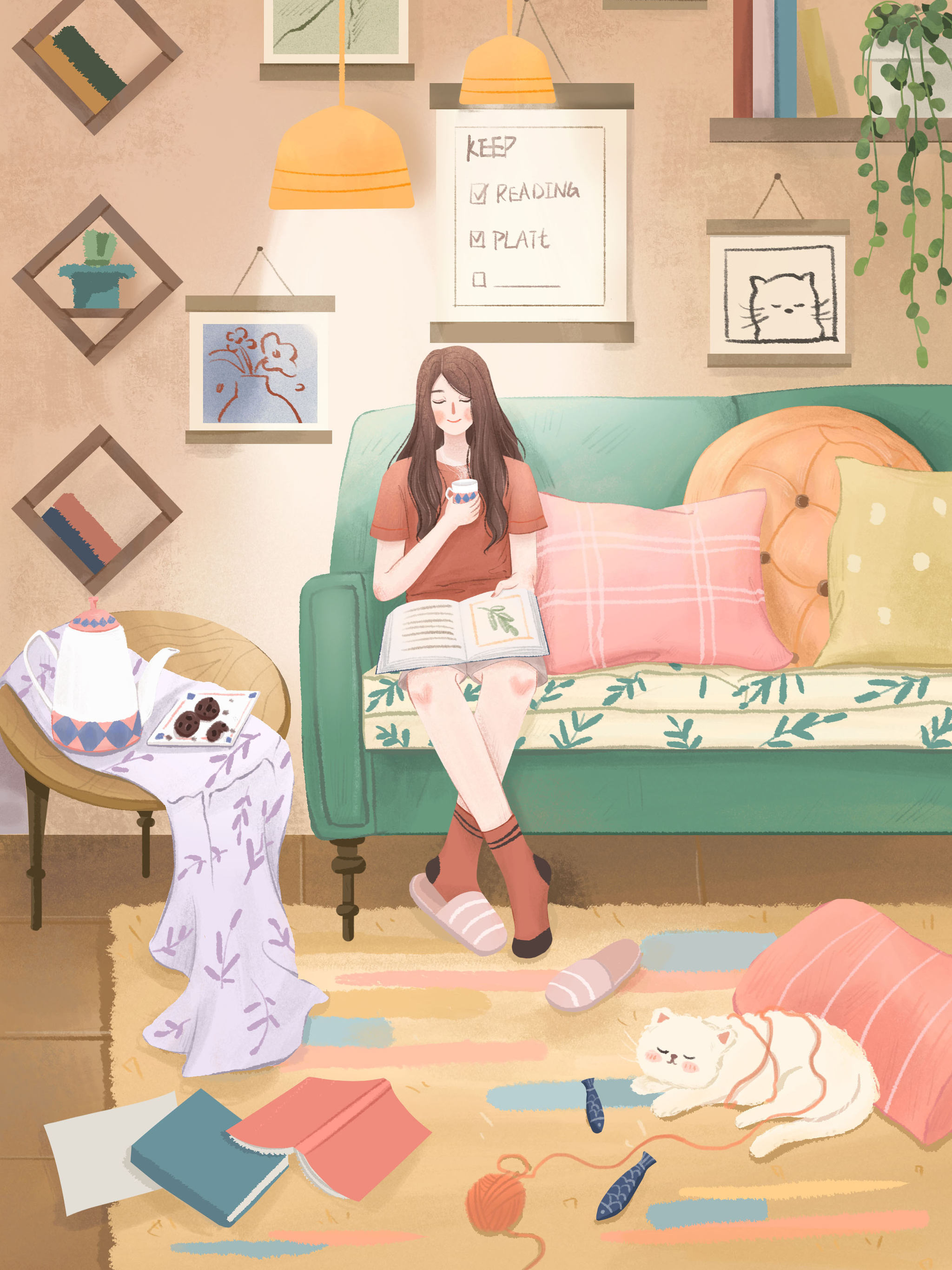 居家- 林夏adou - 原创作品 - 视觉中国(shijueme)