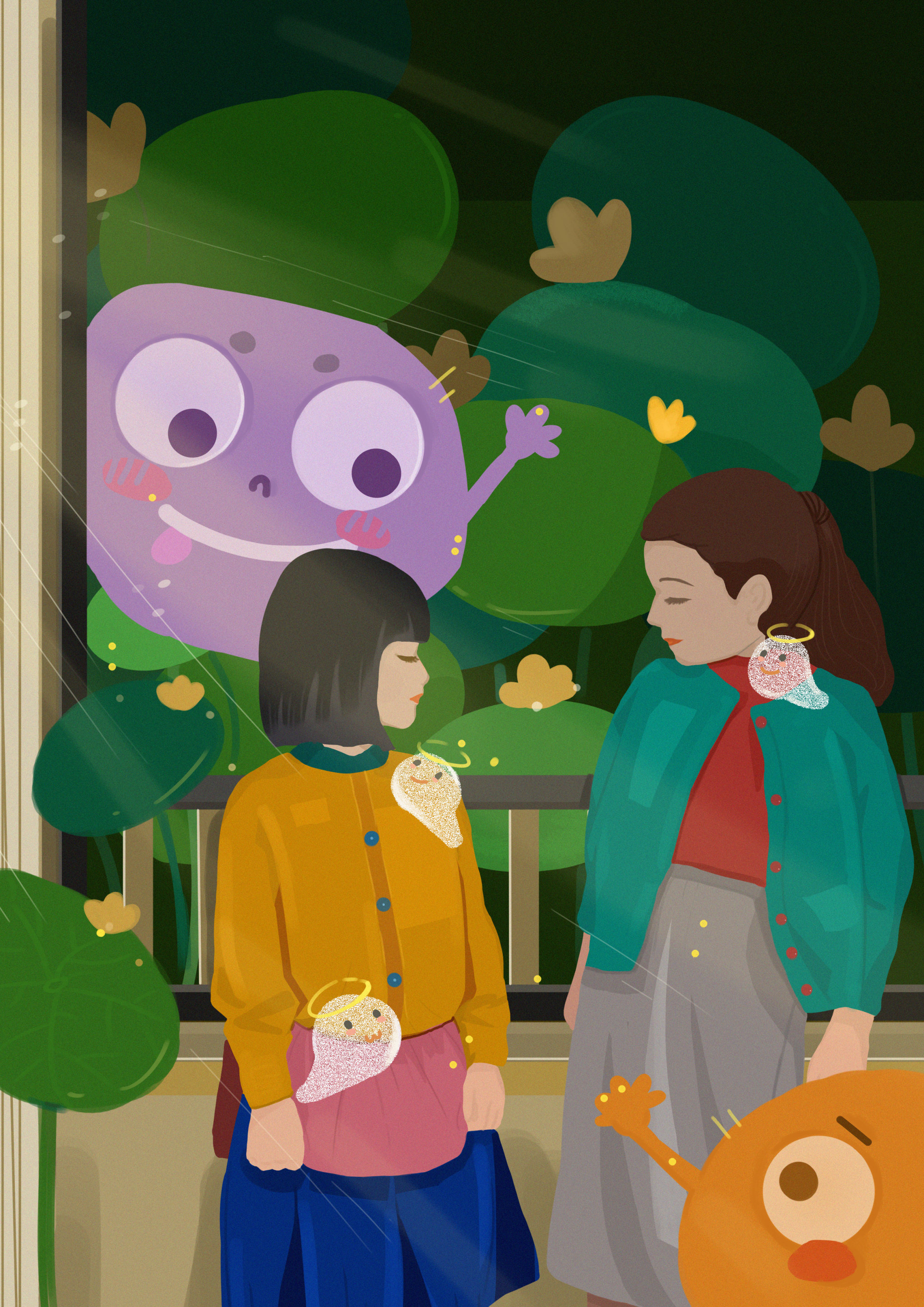 两个小女孩系列2