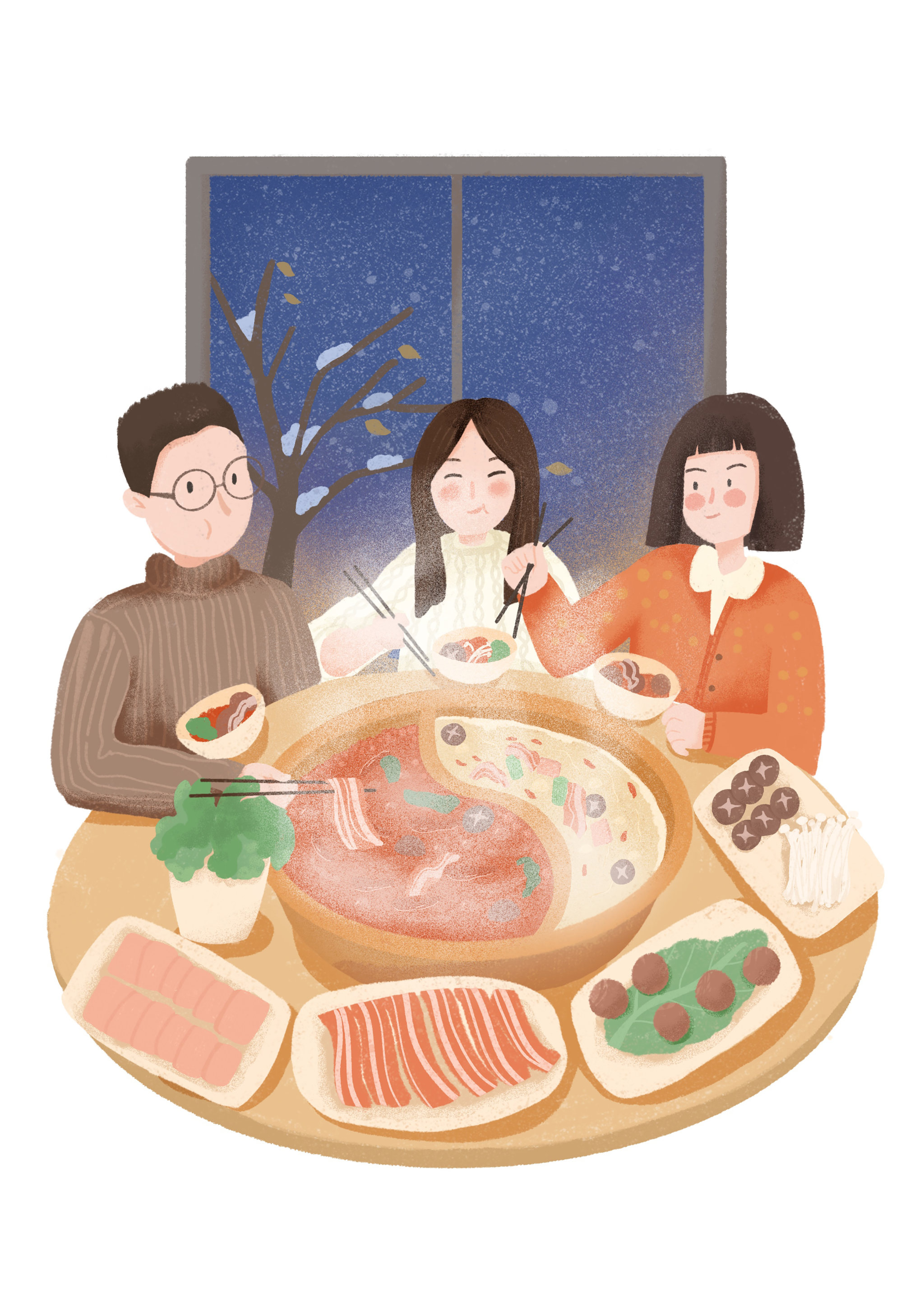 吃火锅 - 74fan74 - 原创作品 - 视觉中国(shijueme)