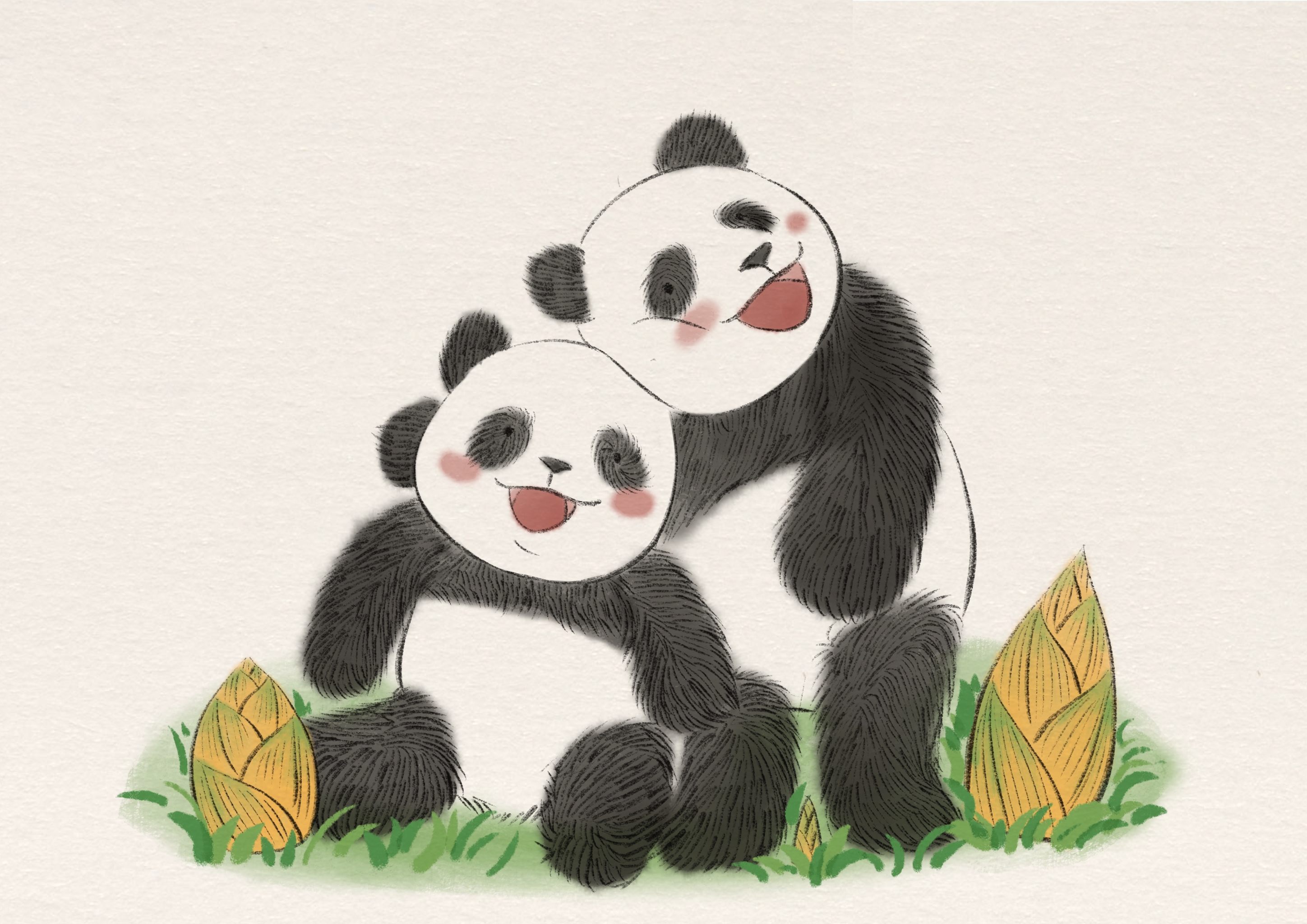 熊猫笋笋 - 兔道格斯 - 原创作品 - 视觉中国(shijueme)