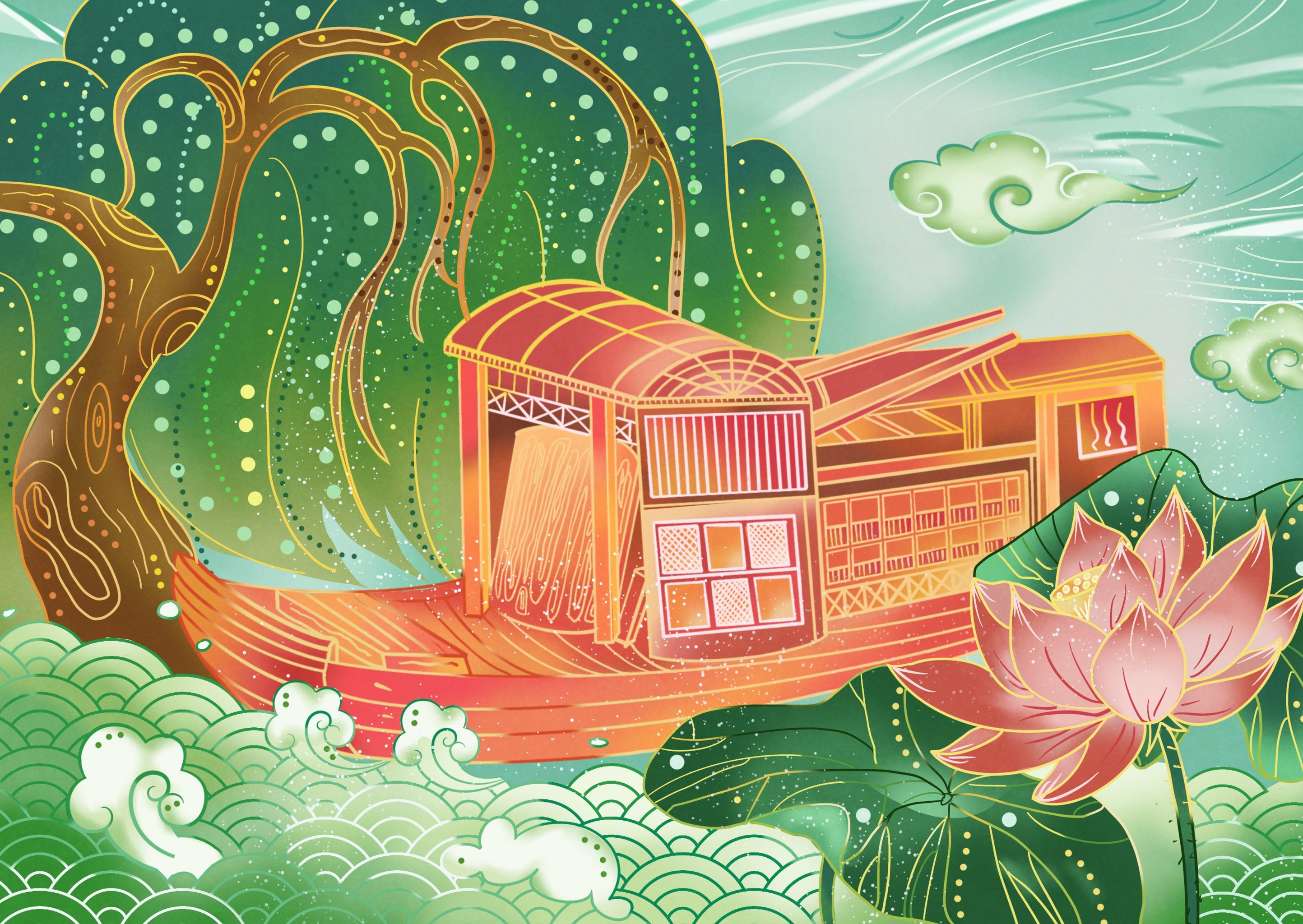 红船- 是的呐 - 原创作品 - 视觉中国(shijueme)