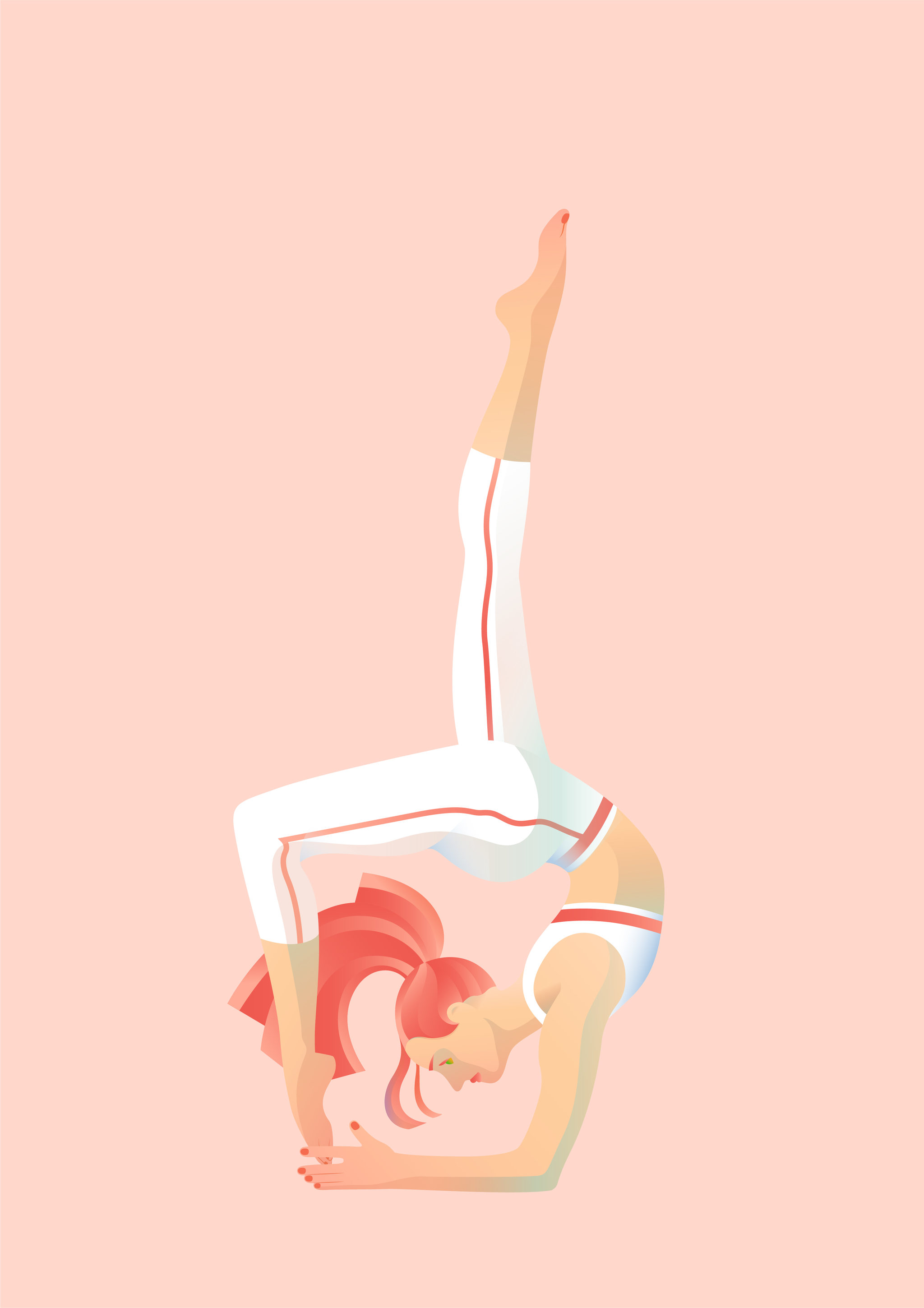 花与瑜伽女孩flowerandyogagirl