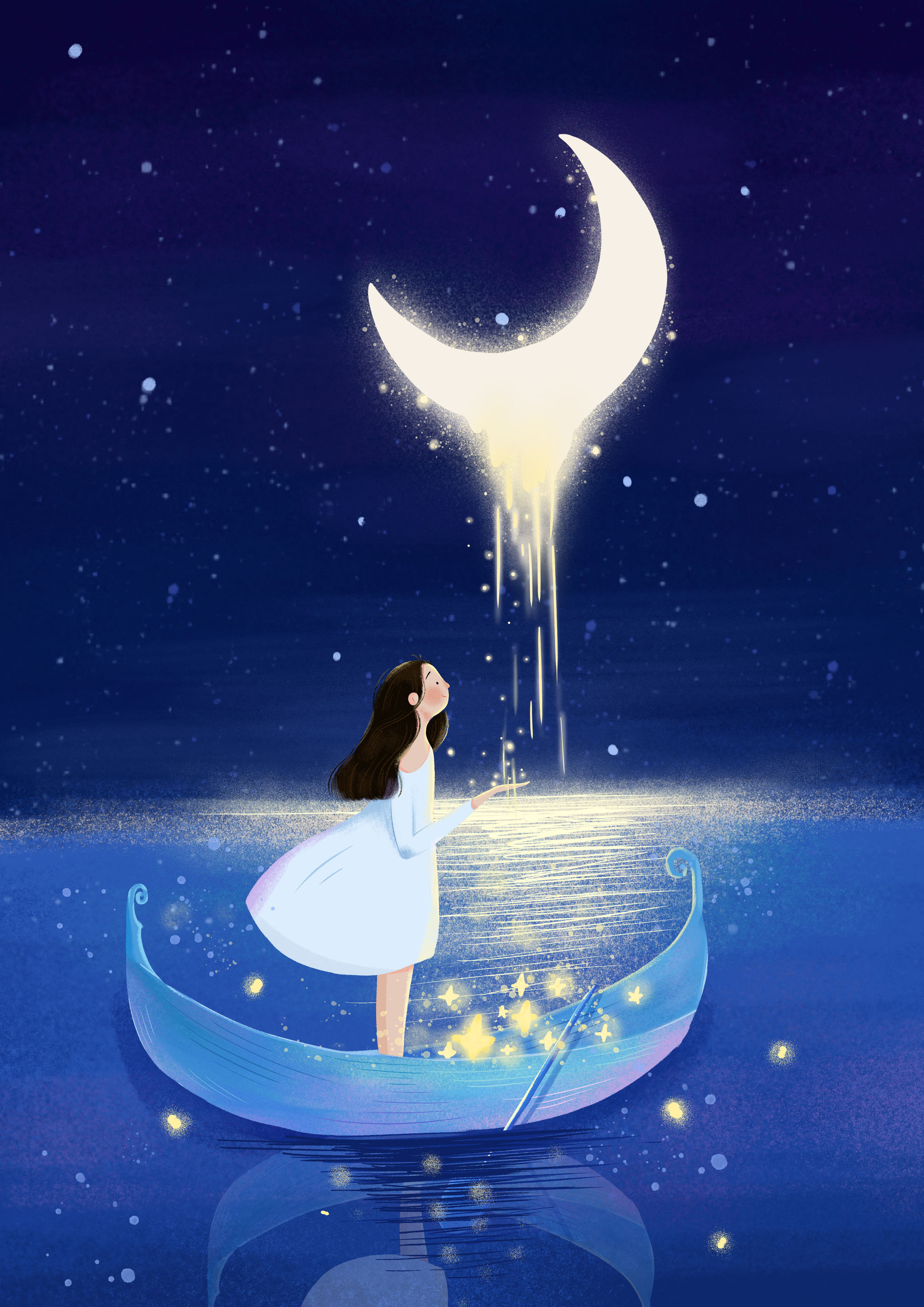 月光- 悦兮 - 原创作品 - 视觉中国(shijueme)